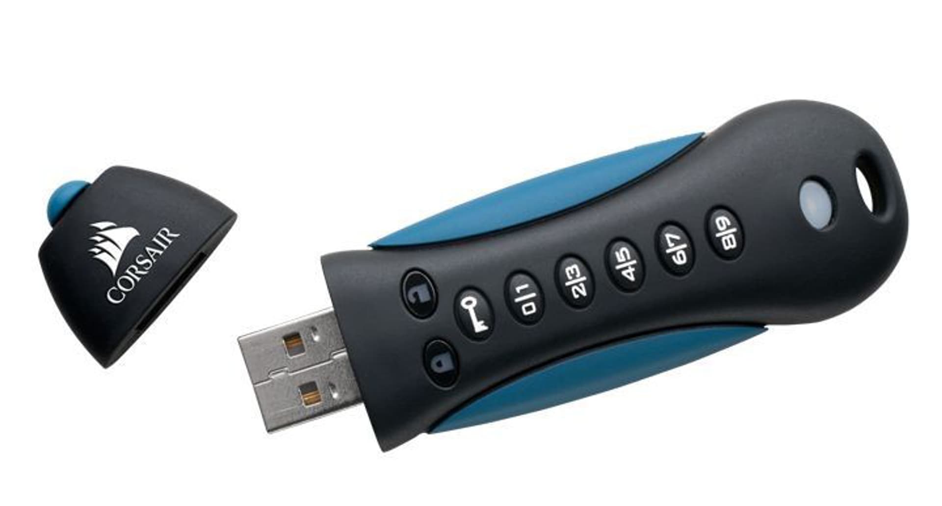 

Pendrive (Pamięć USB) CORSAIR 64 GB USB 3.0 Czarno-niebieski, Pamięć usb) corsair 64 gb usb 3.0 czarno-niebiesk