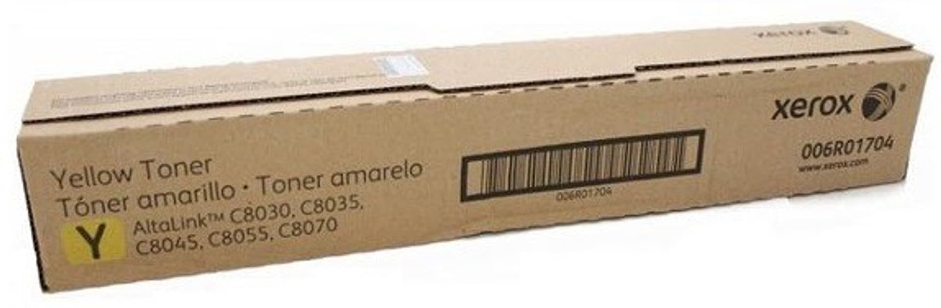 

Xerox oryginalny toner 006R01704, yellow, 15000s, Xerox AltaLink C8030,C8035,C8045,C8055,C8070, O