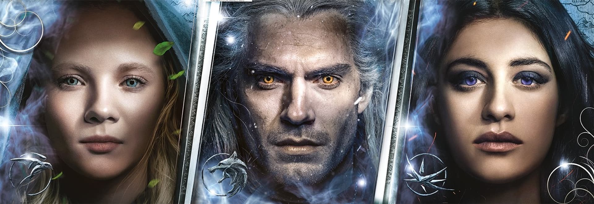 

Puzzle 1000 elementów Panorama Wiedźmin