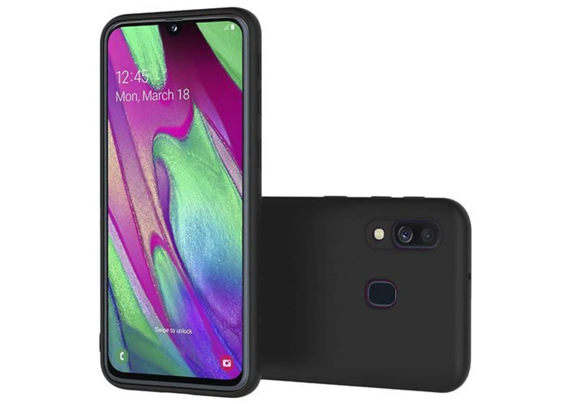 

Etui silikonowe Alogy slim case do Samsung Galaxy A40 czarne