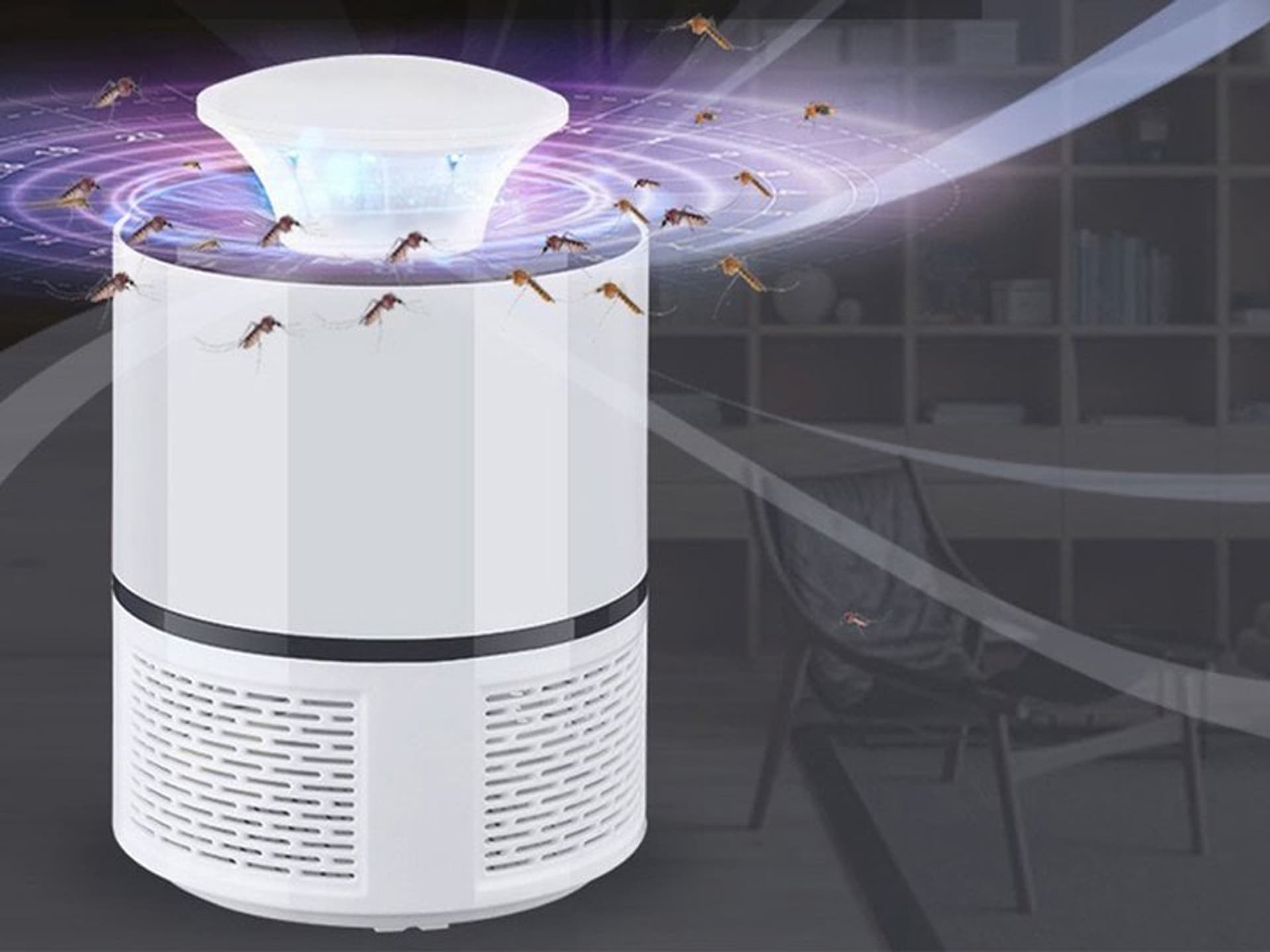 

Lampa owadobójcza LED UV na owady insekty Alogy Mosquito Lamp Biała