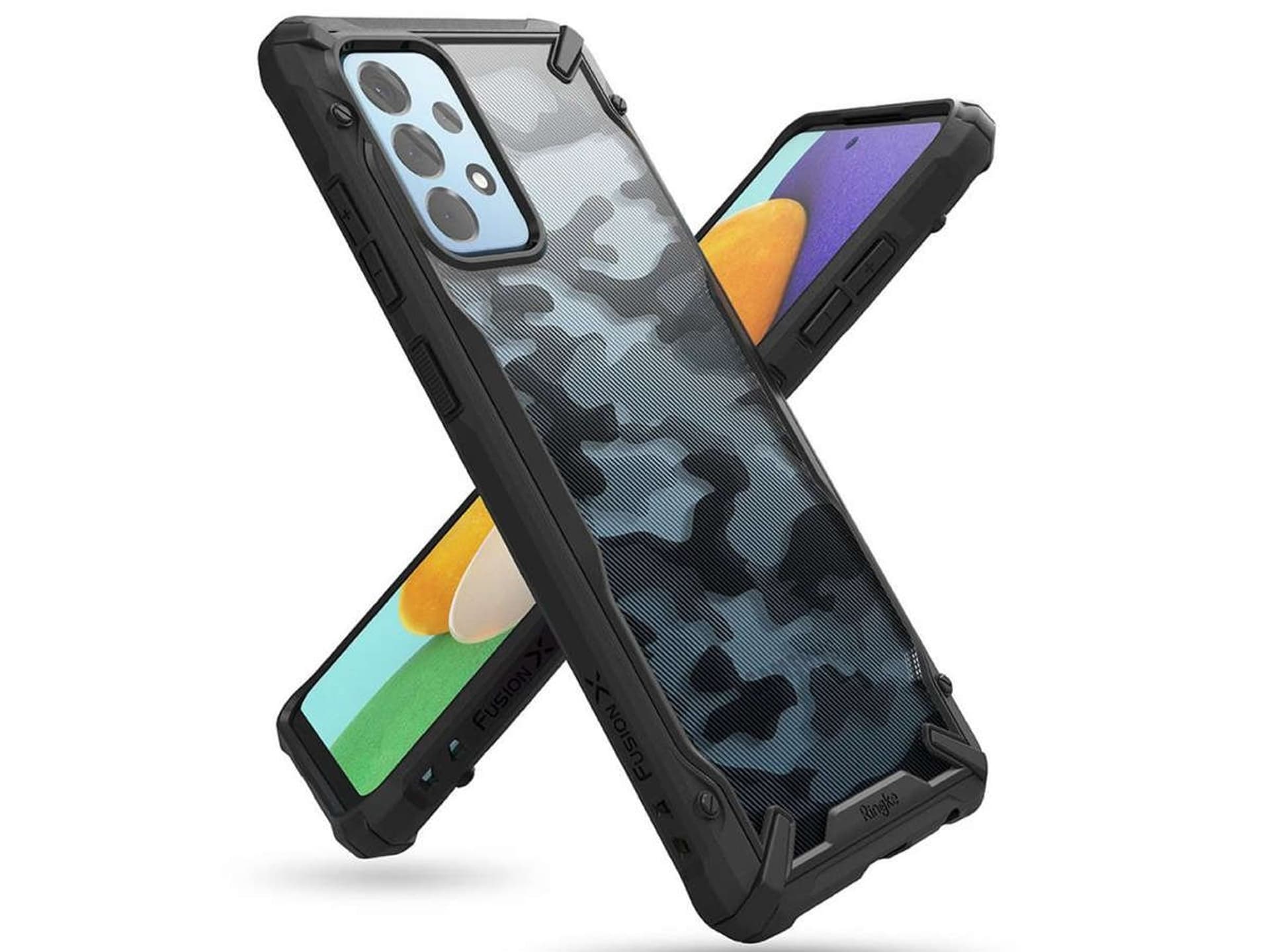 

Etui Ringke Fusion X do Samsung Galaxy A52 4G/5G Camo Black