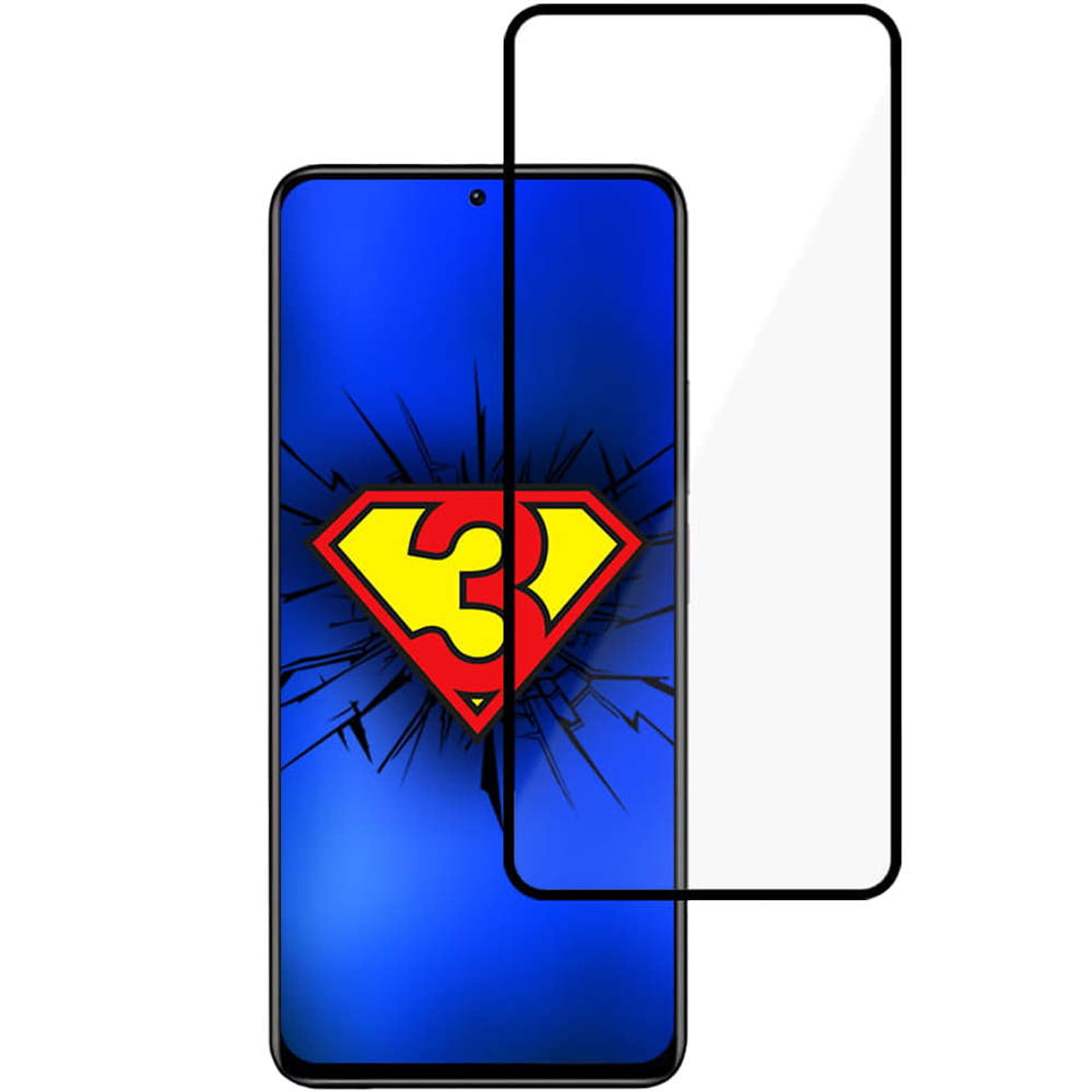 

3mk Szkło hartowane HardGlass Max Lite do Xiaomi Redmi Note 11 4G/11S/ Poco M4 Pro 4G