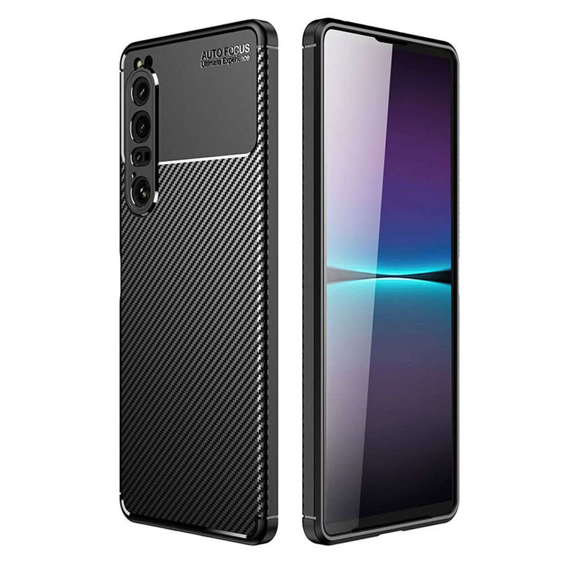

Etui pancerne obudowa Alogy TPU Carbon Case do Sony Xperia 1 IV 2022 Black