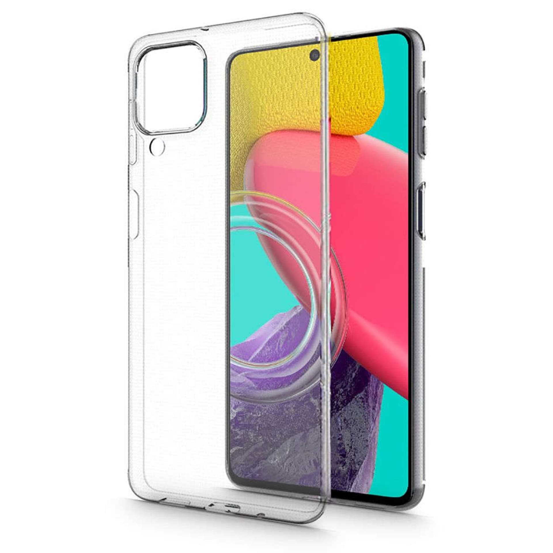 

Silikonowe etui ochronne do Samsung Galaxy M53 5G 3mk Clear Case TPU
