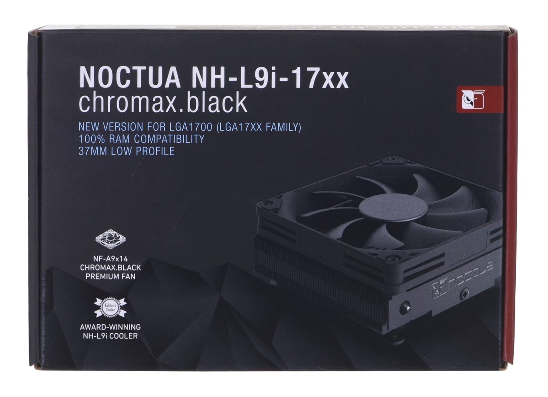 

Chłodzenie CPU NOCTUA NH-L9i-17xx Chromax Black