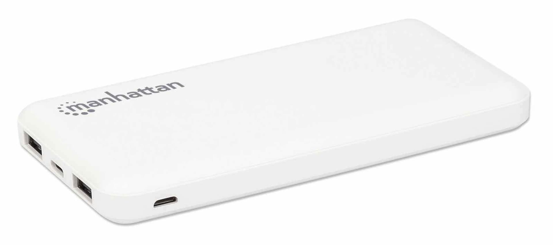 

MANHATTAN ZASILACZ POWERBANK 10000MAH 2X USB-A 2.1