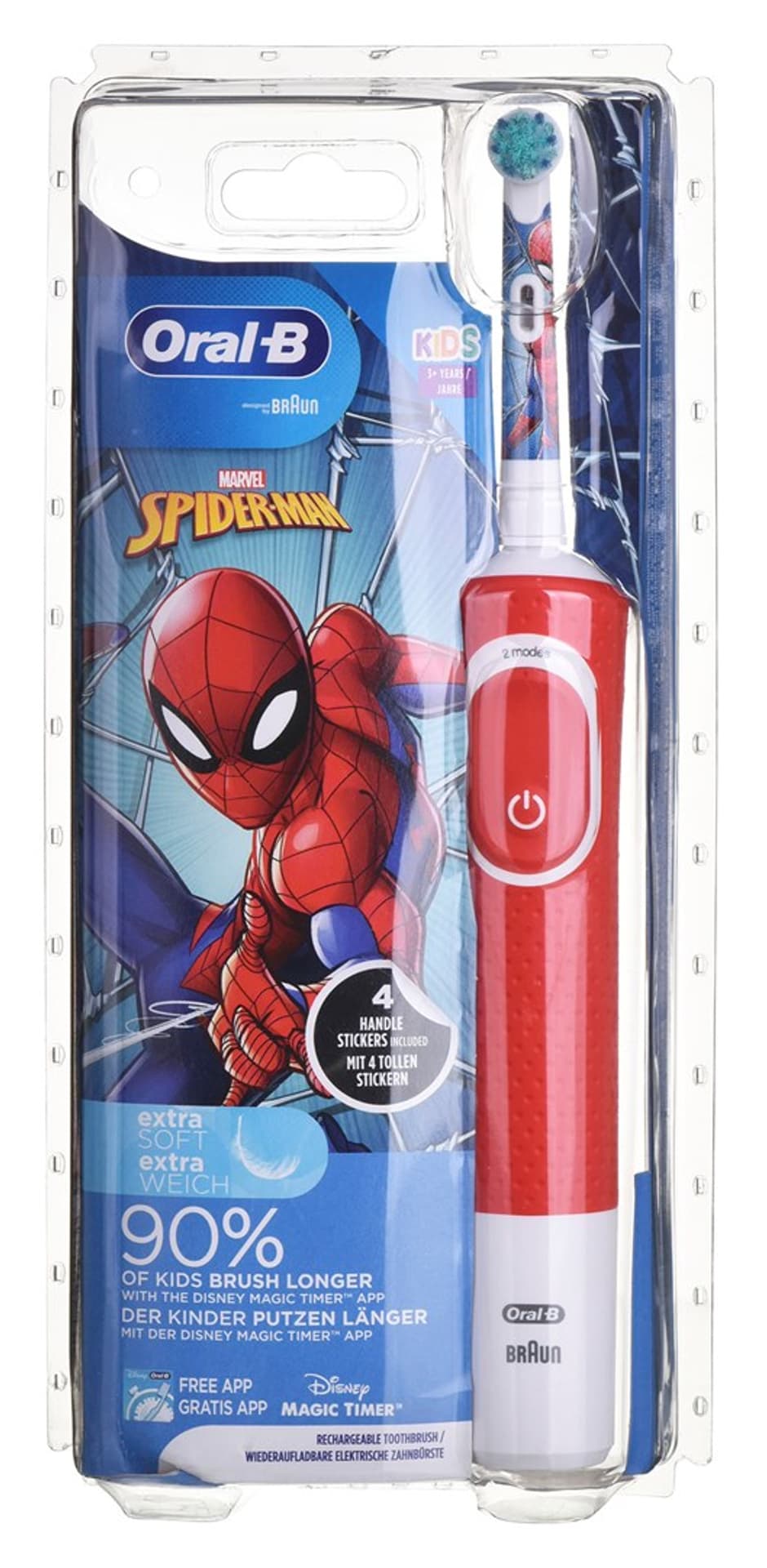 

Szczoteczka Oral-B Vitality 100 Kids Spiderman CLS