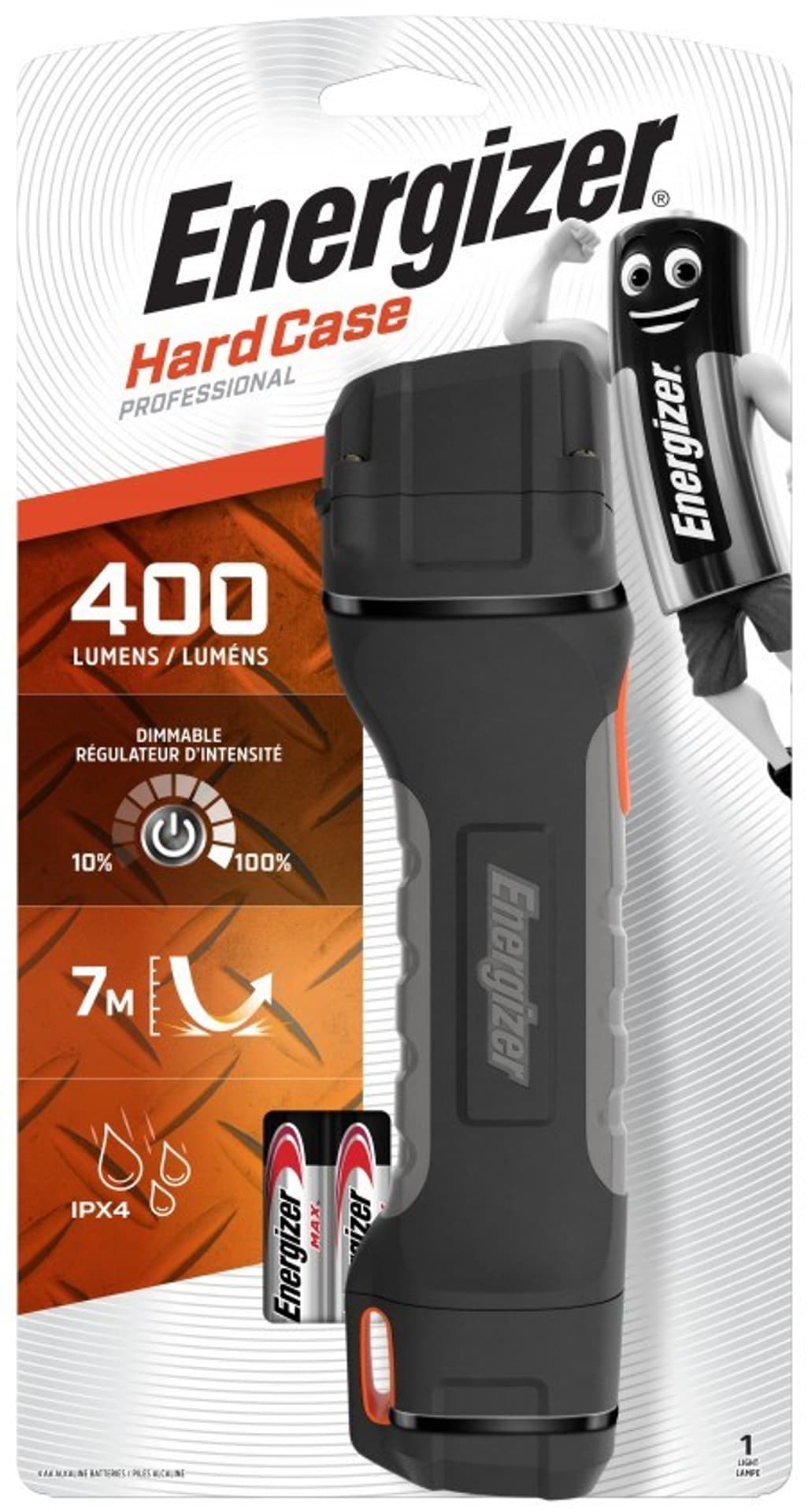 

LATARKA ENERGIZER LED HARDCASE PRO 4AA 400 lm