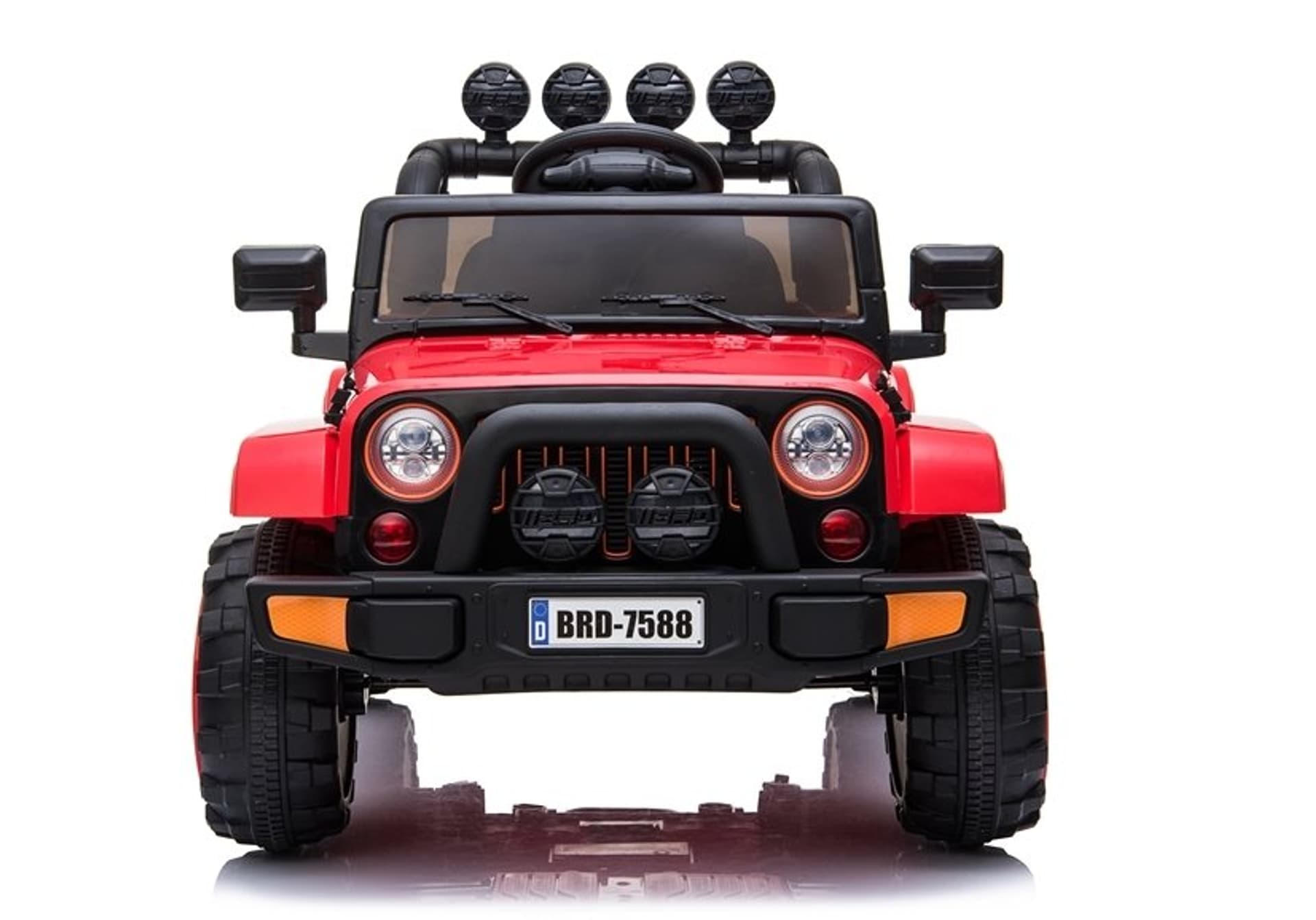 

Auto na Akumulator Jeep BRD-7588 Czerwony 4x4