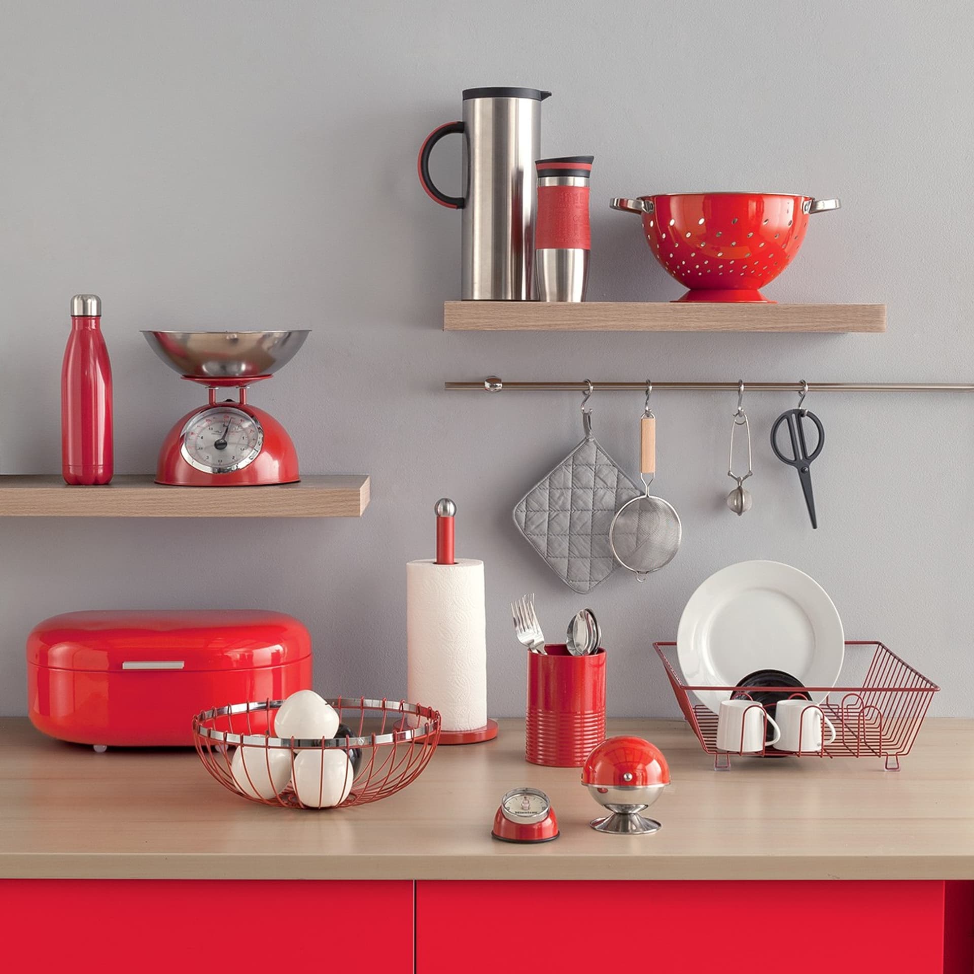 

Cukierniczka z pokrywą Bowl Red