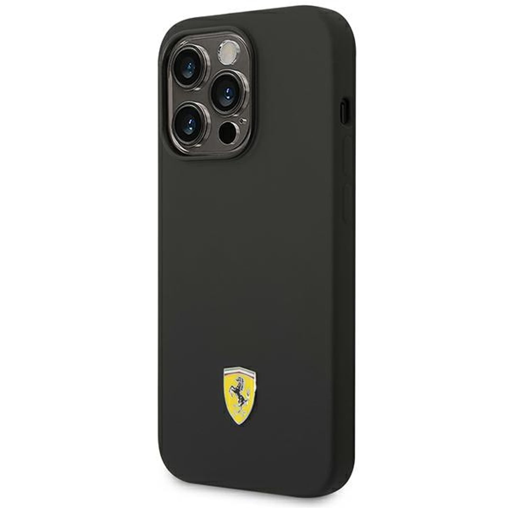 

Ferrari FEHCP14XSIBBK iPhone 14 Pro Max 6,7" czarny/black hardcase Silicone Metal Logo