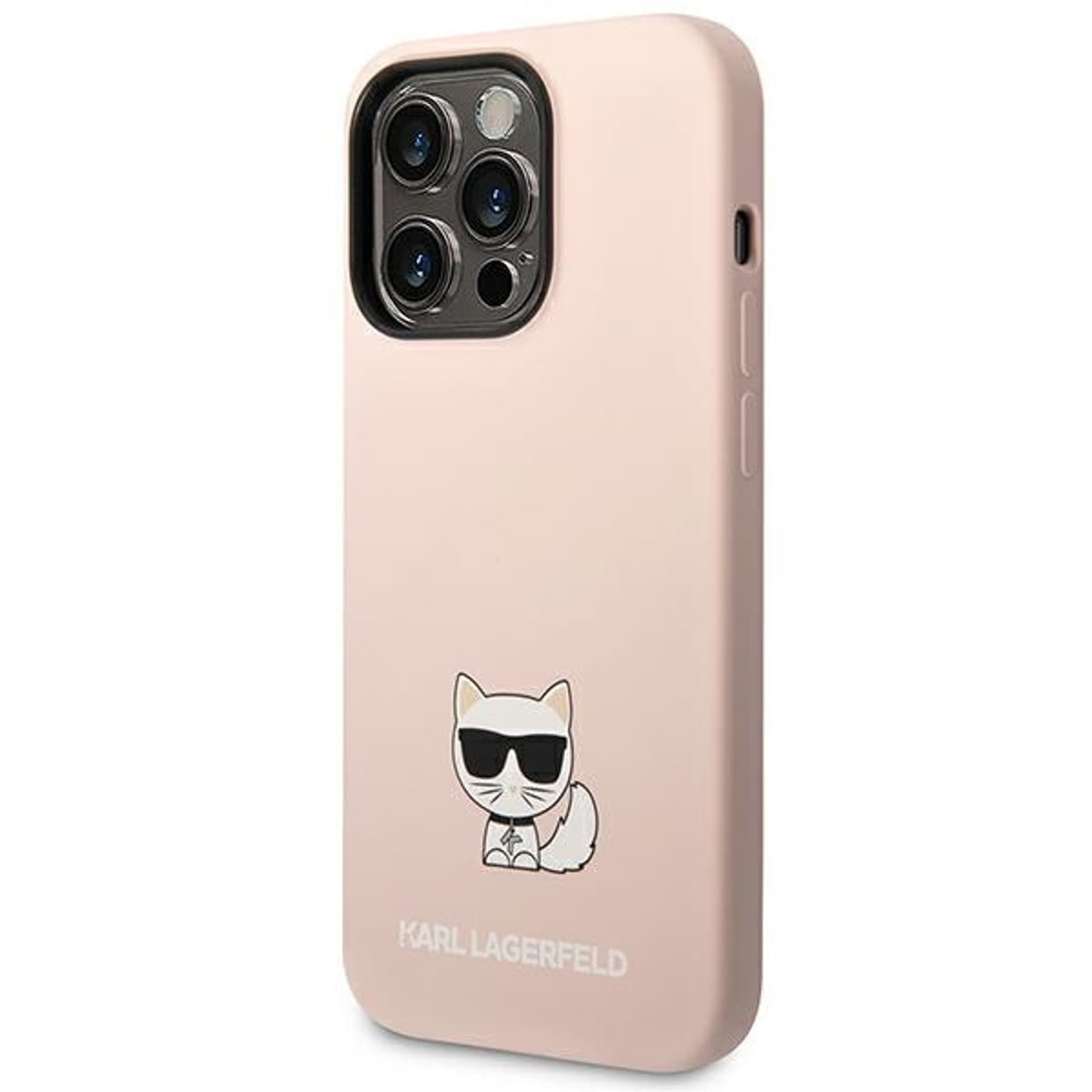 

Karl Lagerfeld KLHCP14LSLCTPI iPhone 14 Pro 6,1" hardcase jasnoróżowy/light pink Silicone Choupette Body