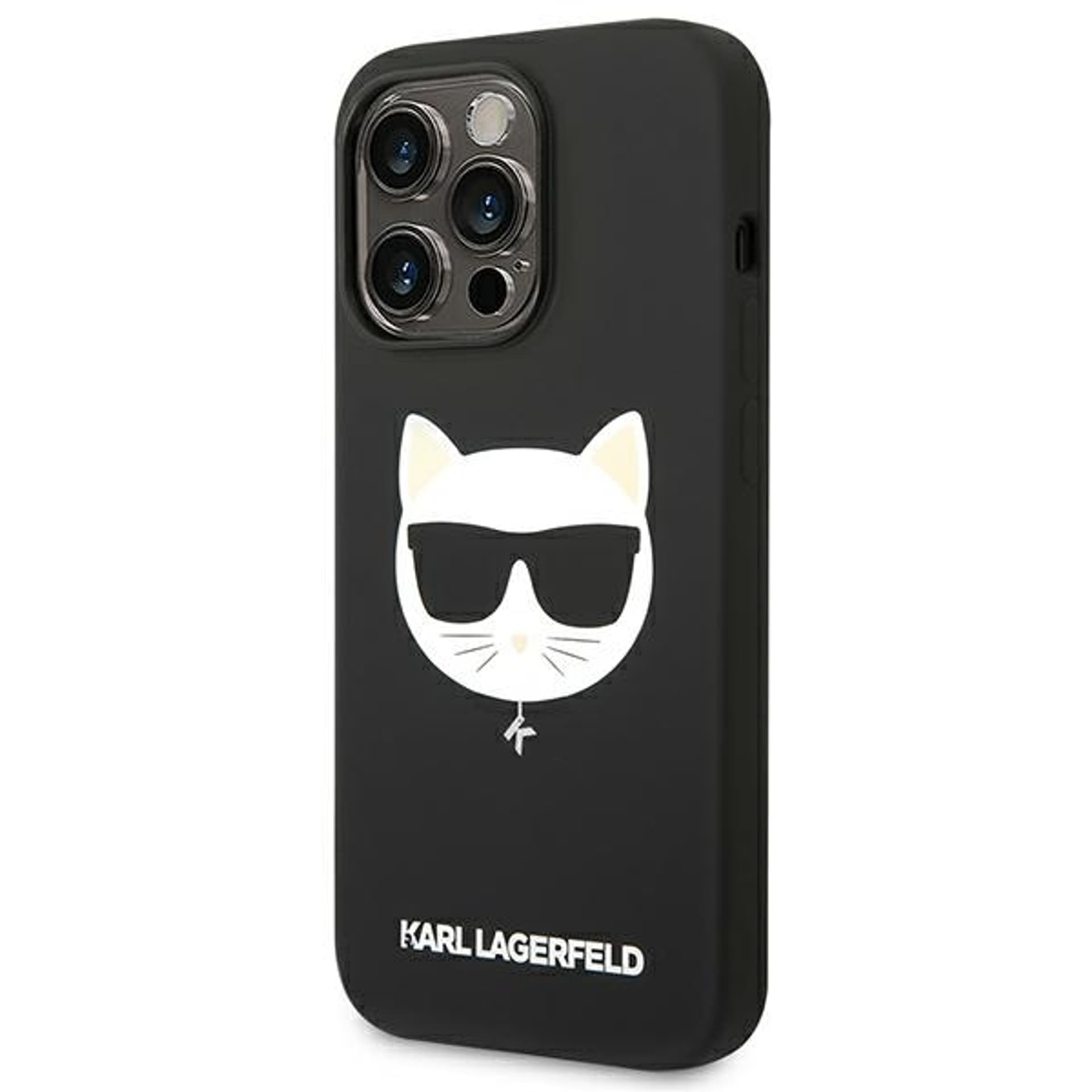 

Karl Lagerfeld KLHMP14XSLCHBK iPhone 14 Pro Max 6,7" hardcase czarny/black Silicone Choupette Head Magsafe