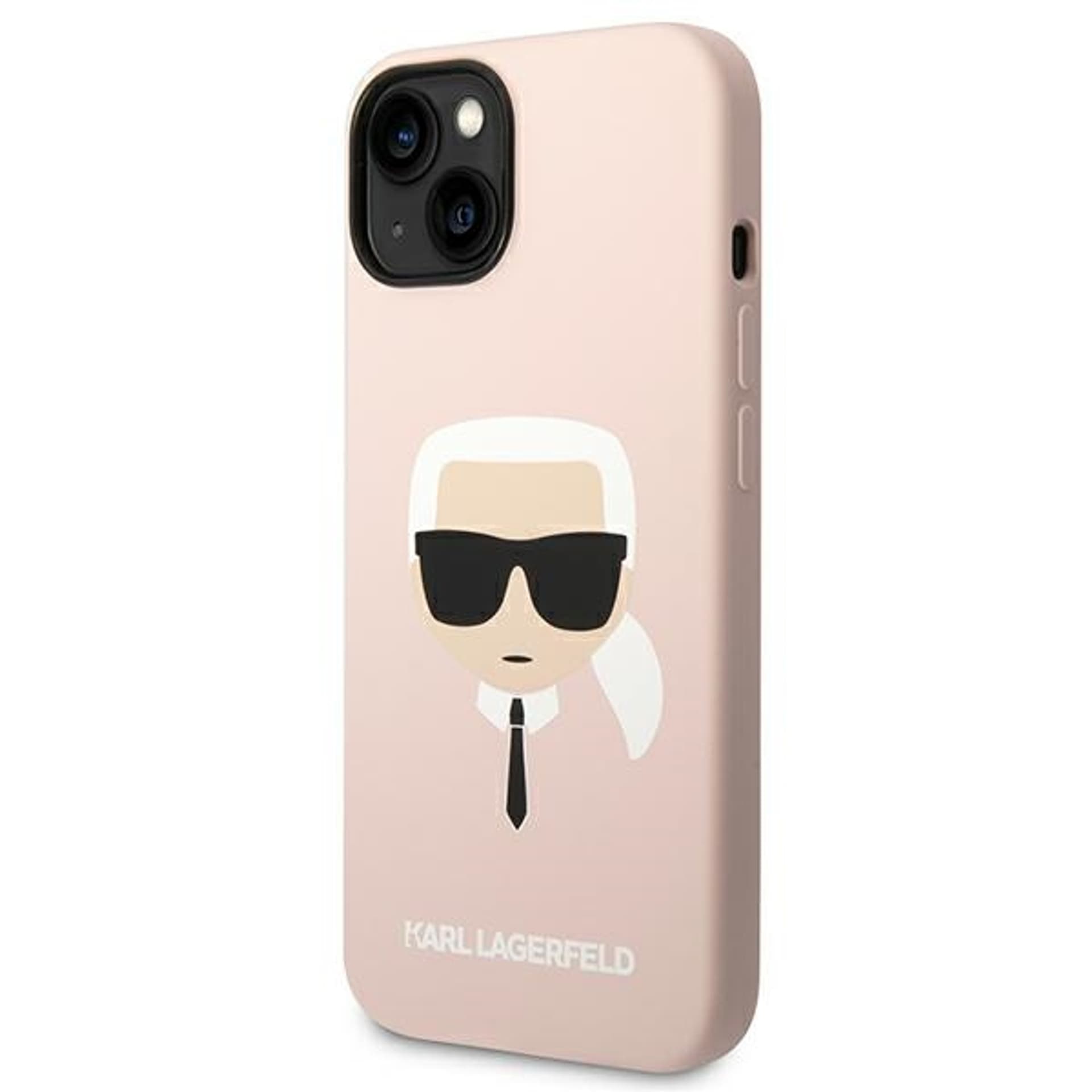 

Karl Lagerfeld KLHMP14SSLKHLP iPhone 14 6,1" hardcase jasnoróżowy/light pink Silicone Karl`s Head Magsafe