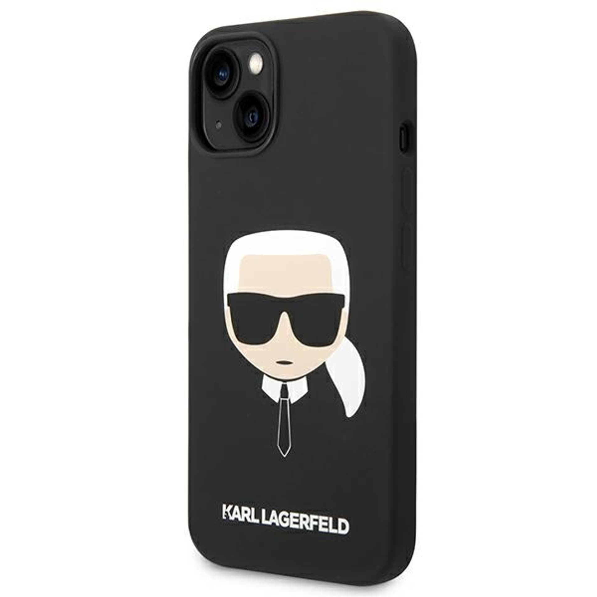 

Karl Lagerfeld KLHMP14MSLKHBK iPhone 14 Plus 6,7" hardcase czarny/black Silicone Karl`s Head Magsafe