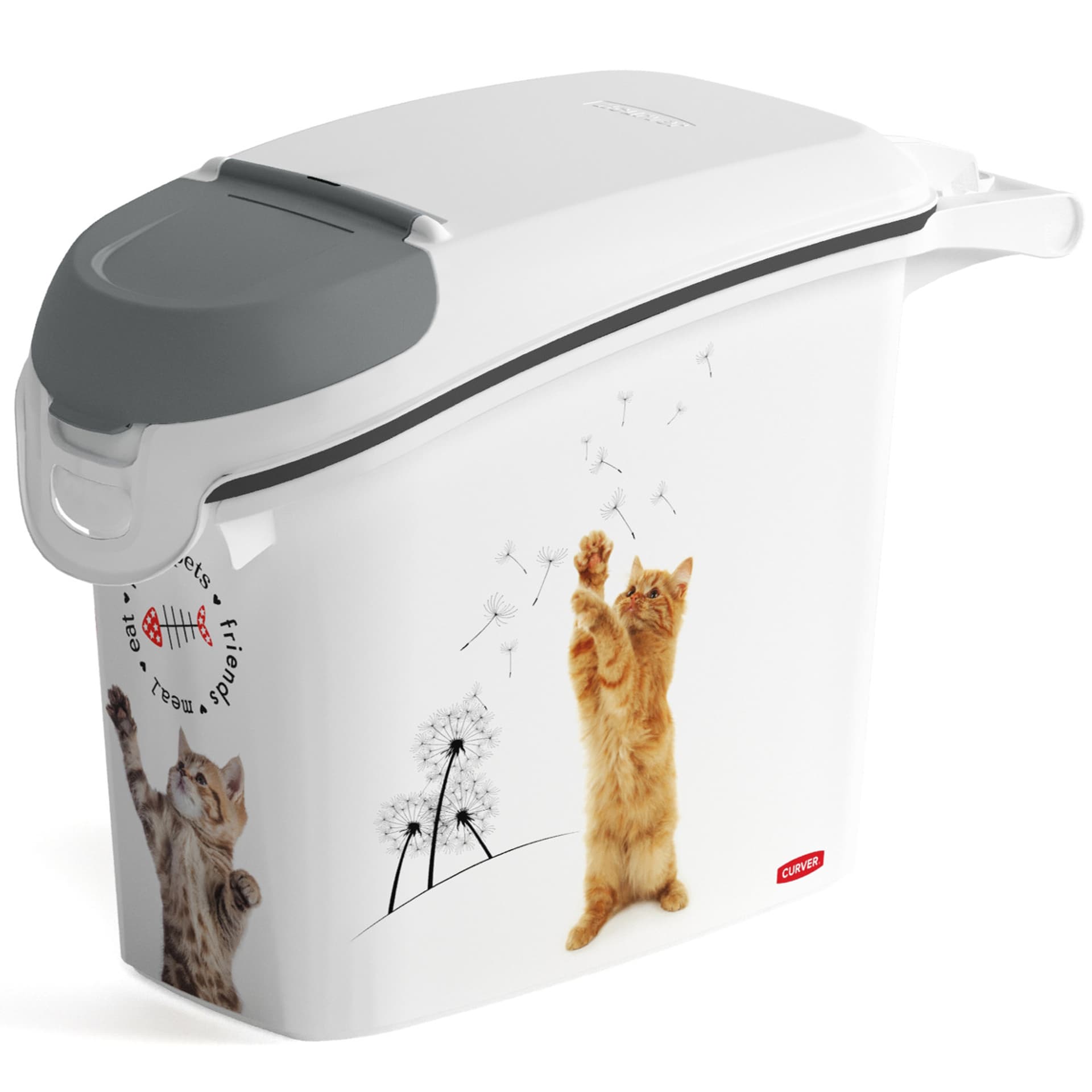 

Pojemnik na karmę żwirek Curver Love Pets Cats 6kg (stary 201782)