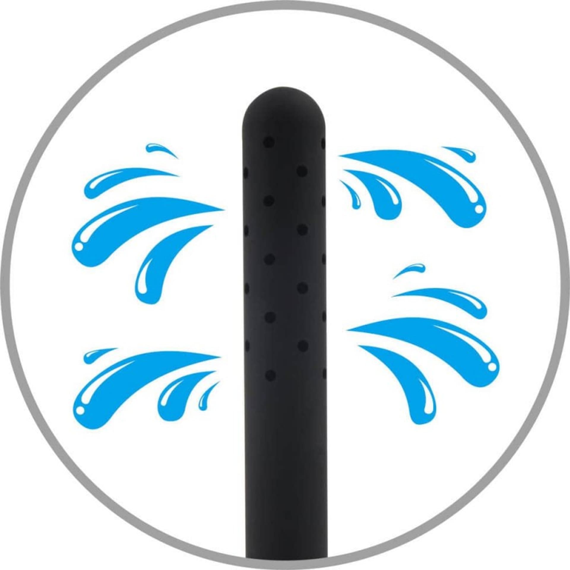 

Końcówka z otworami 360° do prysznica analnego 15cm Chisa