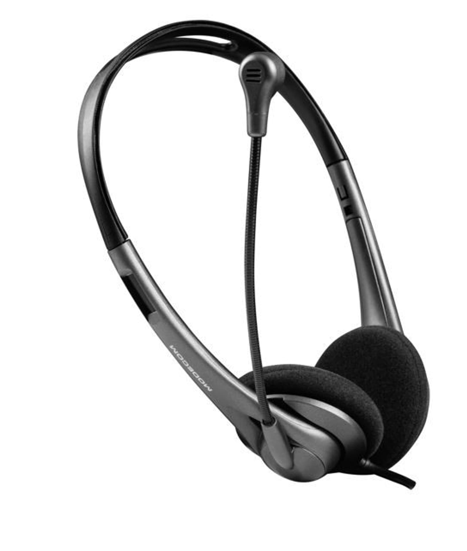 

MODECOM MC-219U SŁUCHAWKI NAGŁOWNE USB Z MIKROFONEM