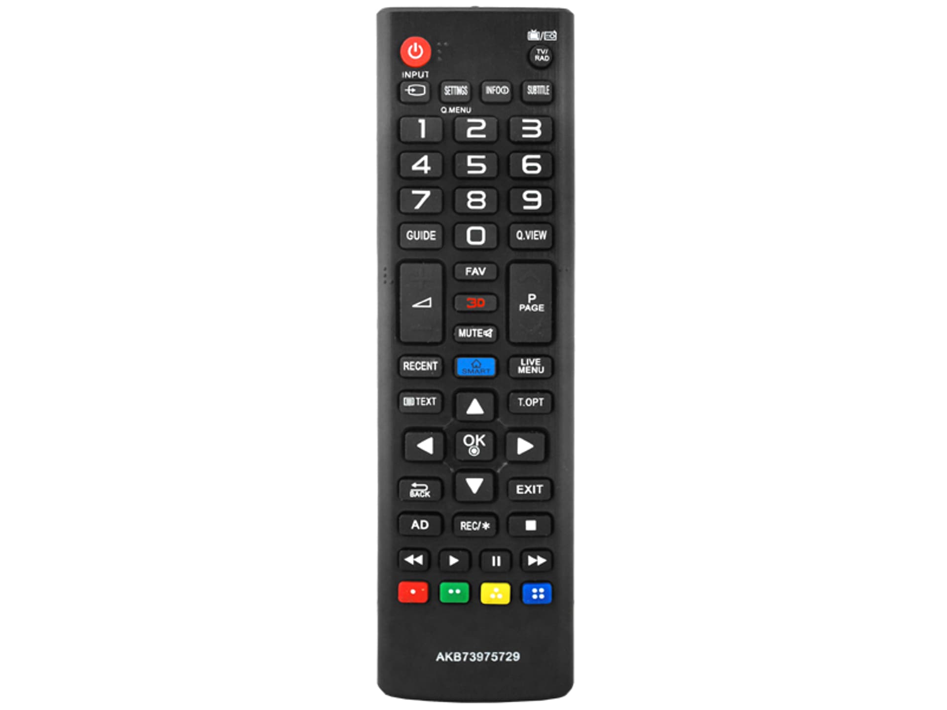 

1 szt. Pilot do LG LCD/LED AKB73975729 SMART 3D.
