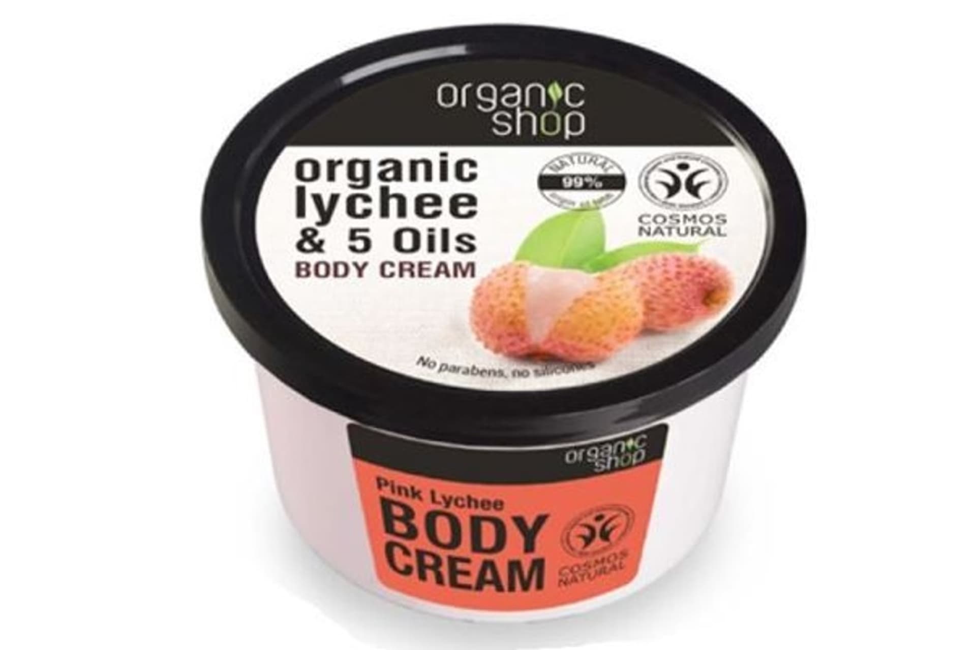 

Organic Shop Krem do ciała - cera sucha i wrażliwa Różowy Lychee 250ml