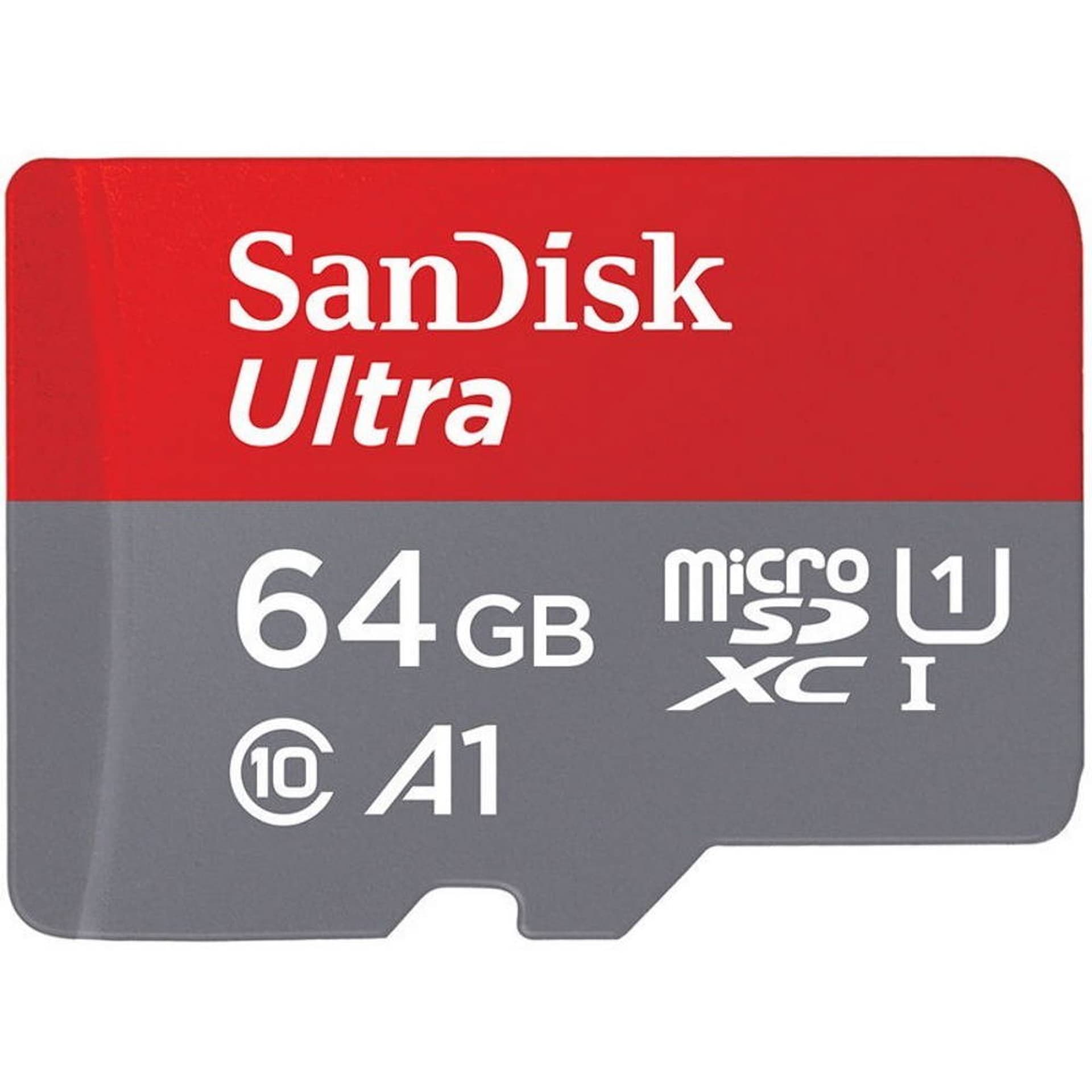 

Karta pamięci microSDXC 64 GB 120 MB/s SANDISK ULTRA A1 + Adapter SD
