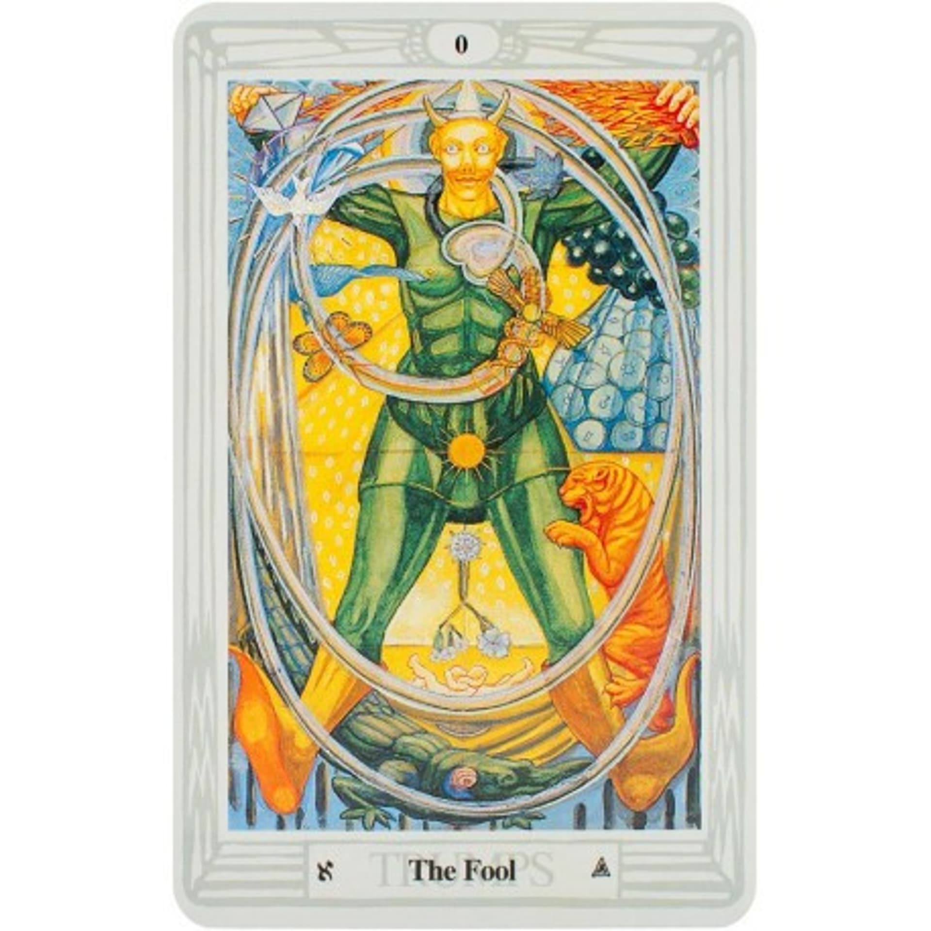 

Karty Tarot Crowley Thoth Wersja kieszonkowa GB