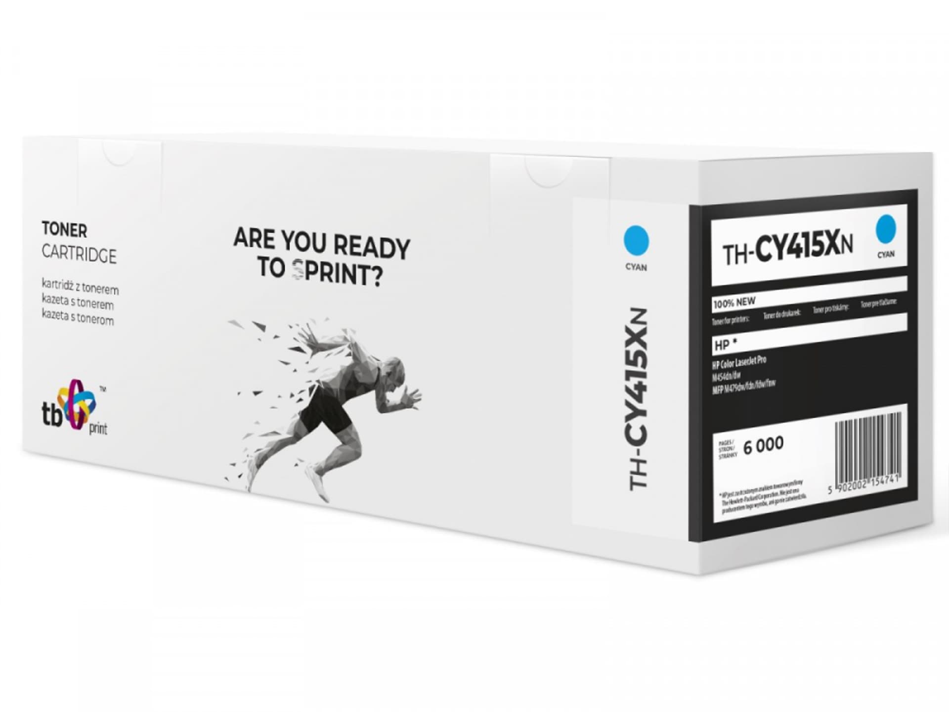 

Toner do HP Color LJ Pro W2031X TH-CY415XN 100% nowy cyan
