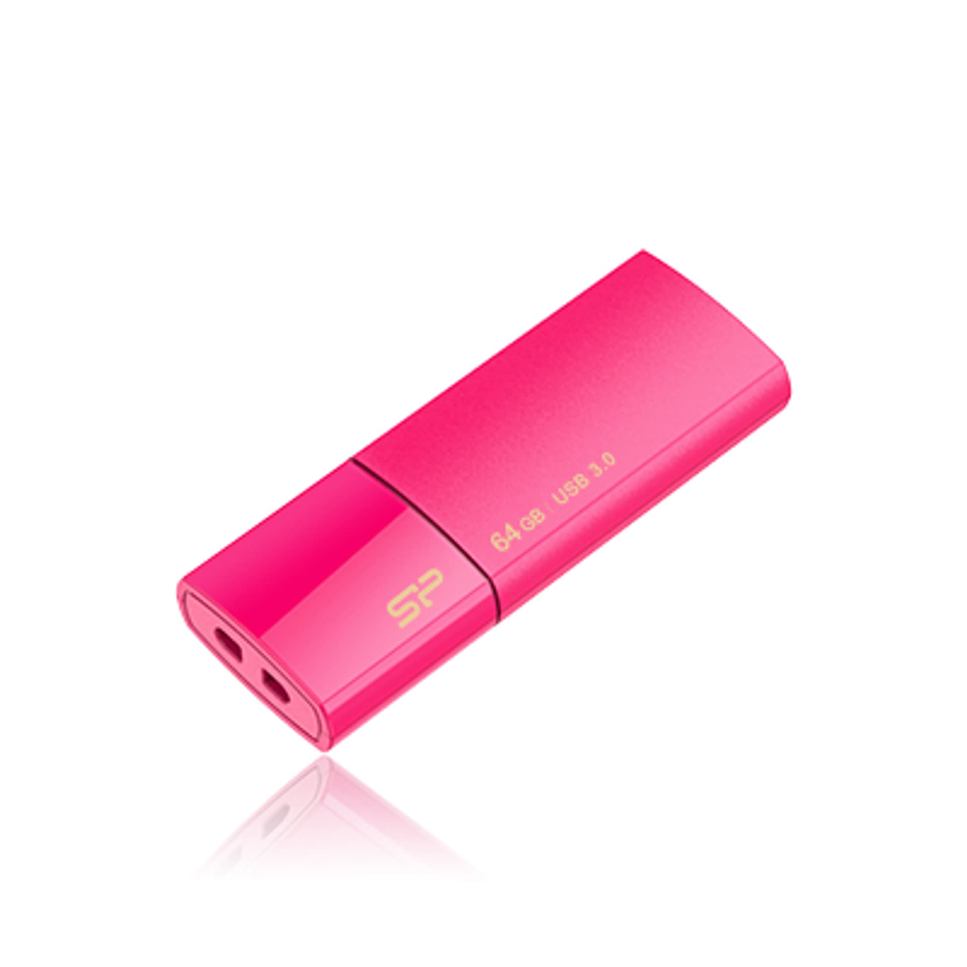 

Pendrive (Pamięć USB) SILICON POWER 64 GB USB 3.0 Różowy, Pamięć usb) silicon power 64 gb usb 3.0 różow