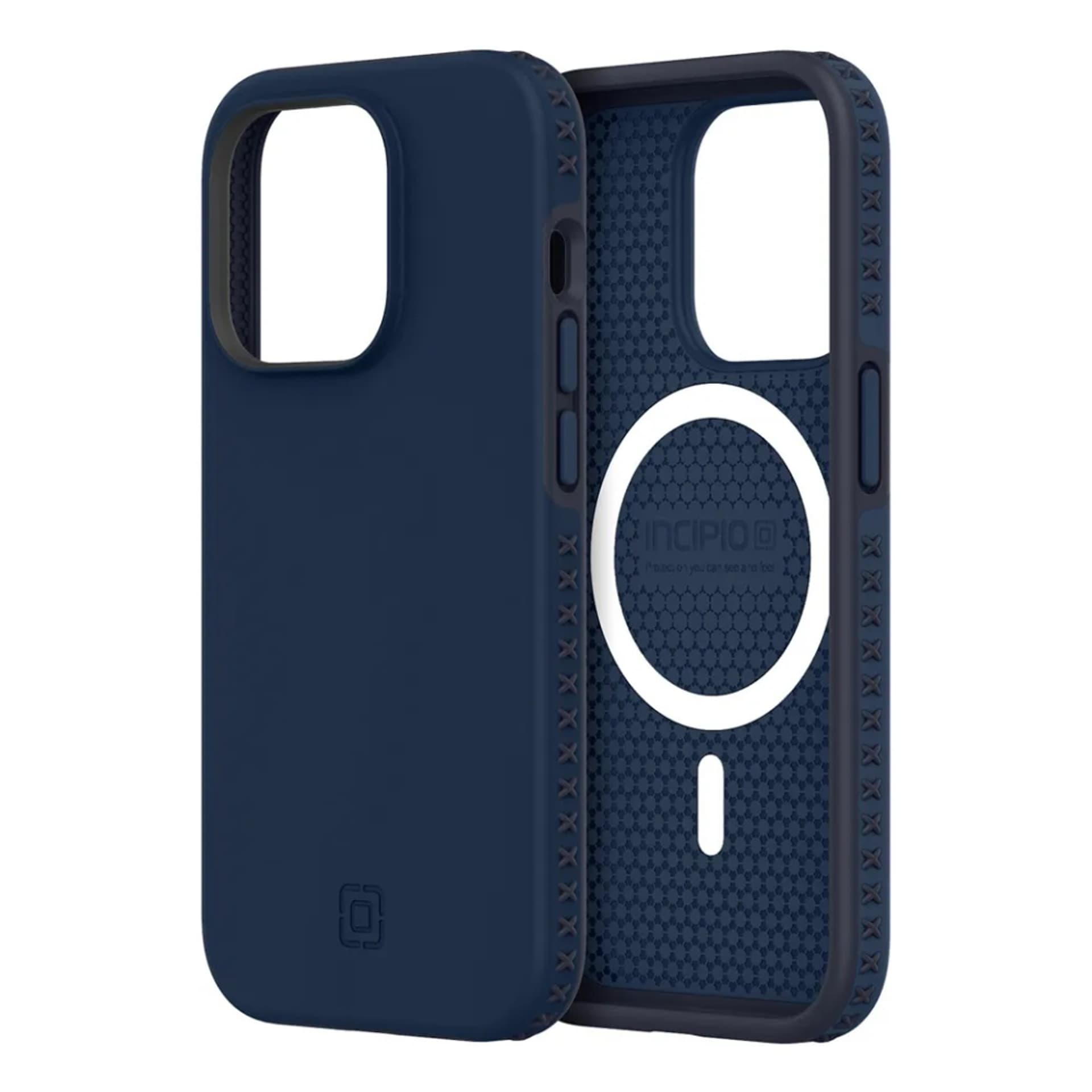 

Incipio Grip - obudowa ochronna do iPhone 14 Pro kompatybilna z MagSafe (inkwell blue)