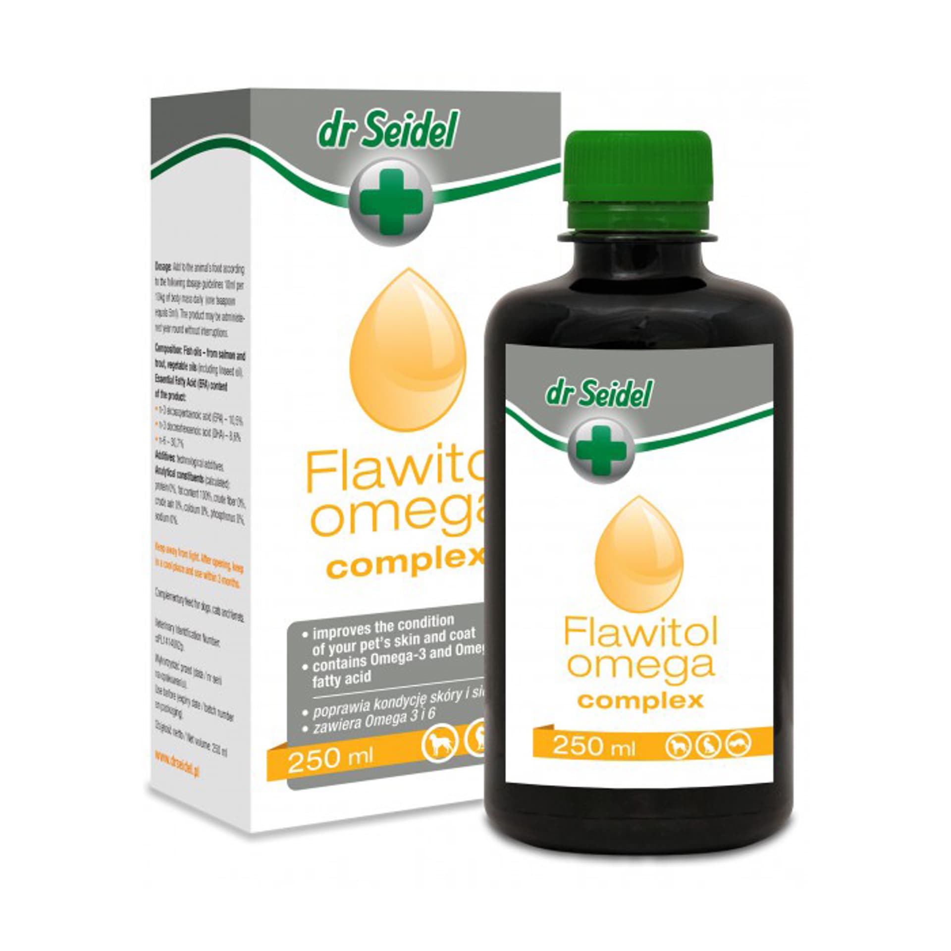 

Flawitol Omega Complex- Olej Rybny na Piękną Skórę 250ml