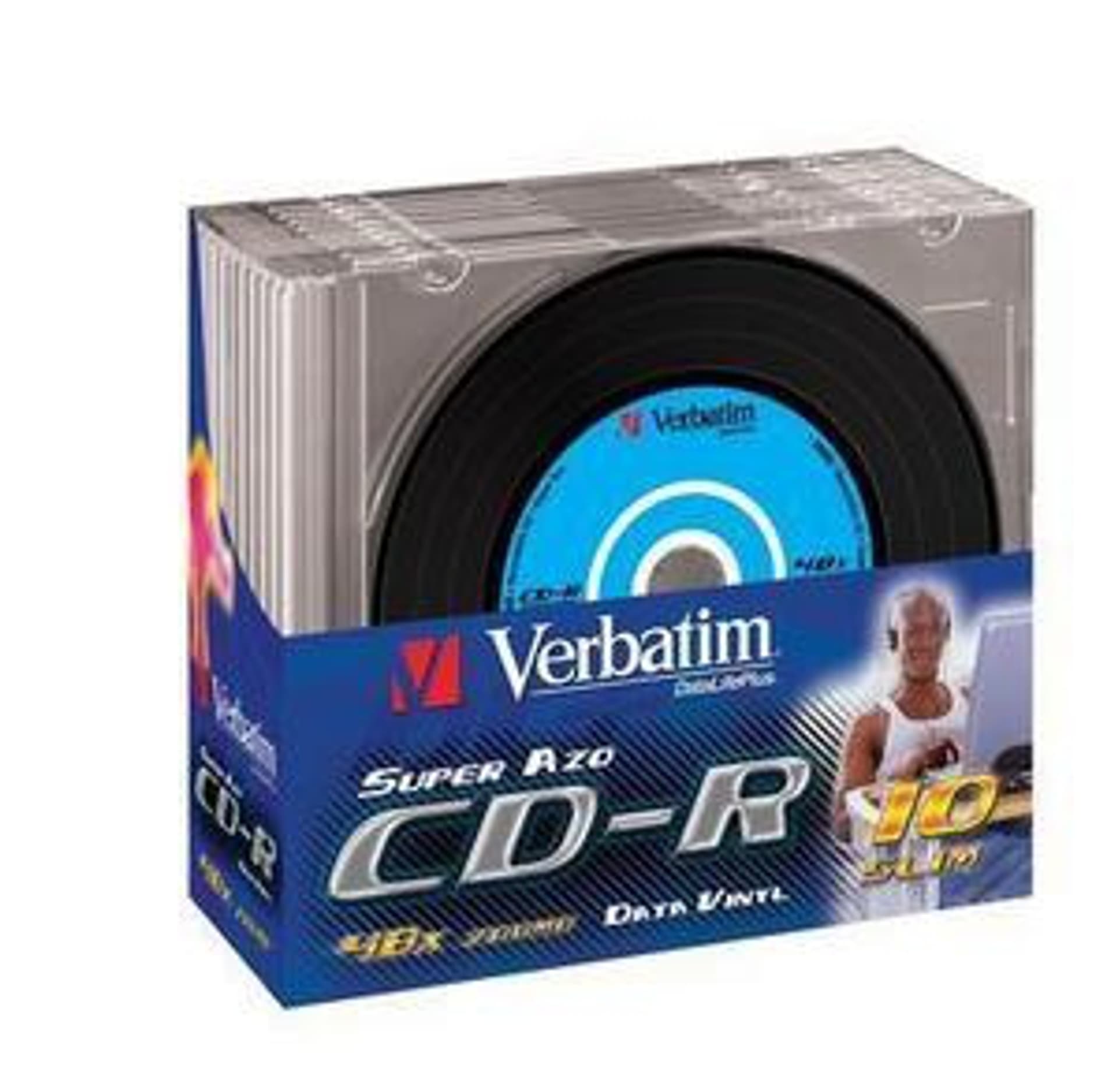 

CD-R VERBATIM 700 MB 52x Slim 10 szt.