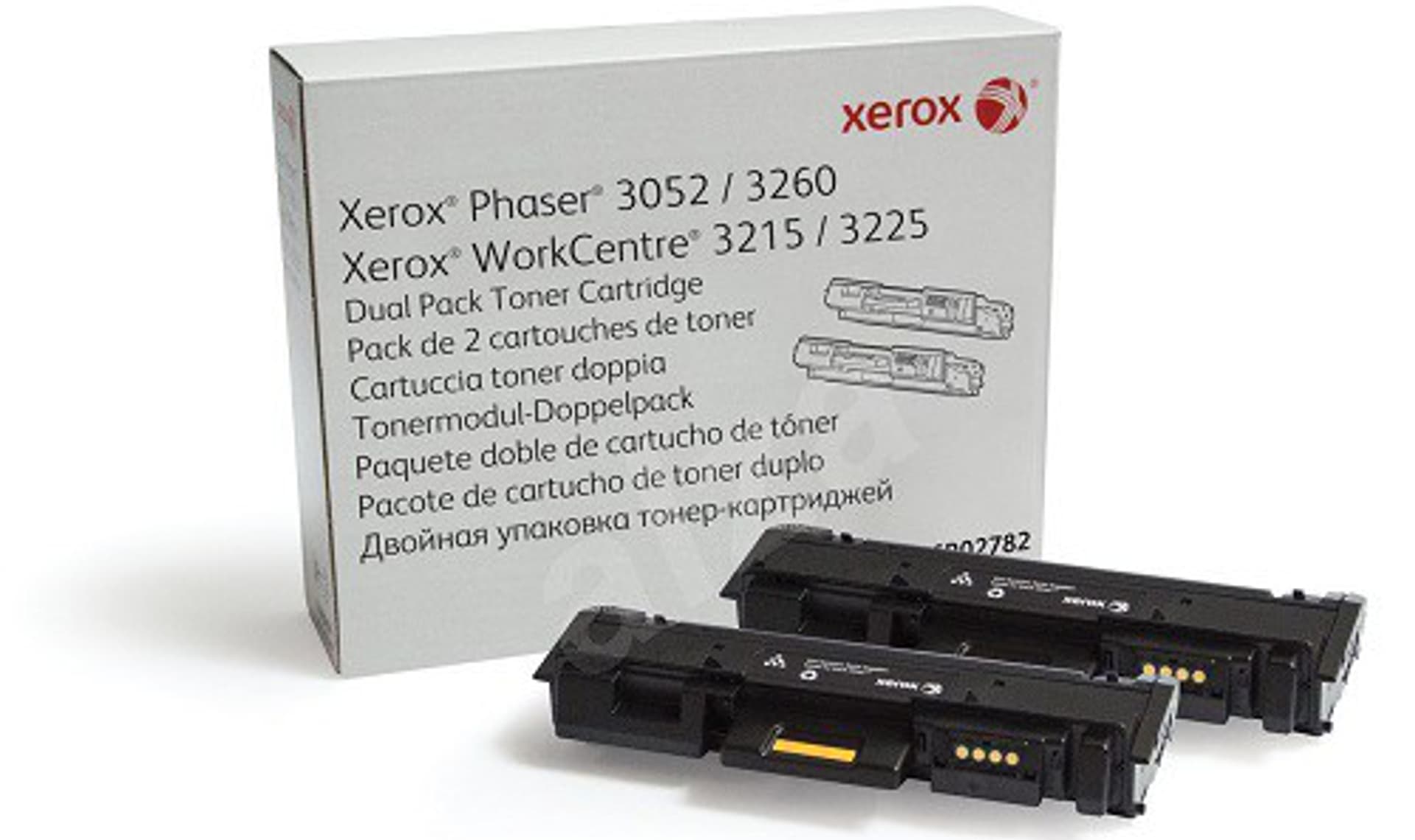 

Xerox oryginalny toner 106R02782, black, 6000 (2x3000)s, Xerox Phaser 3052,3260, WorkCentre 3215,3225, dual pack, O