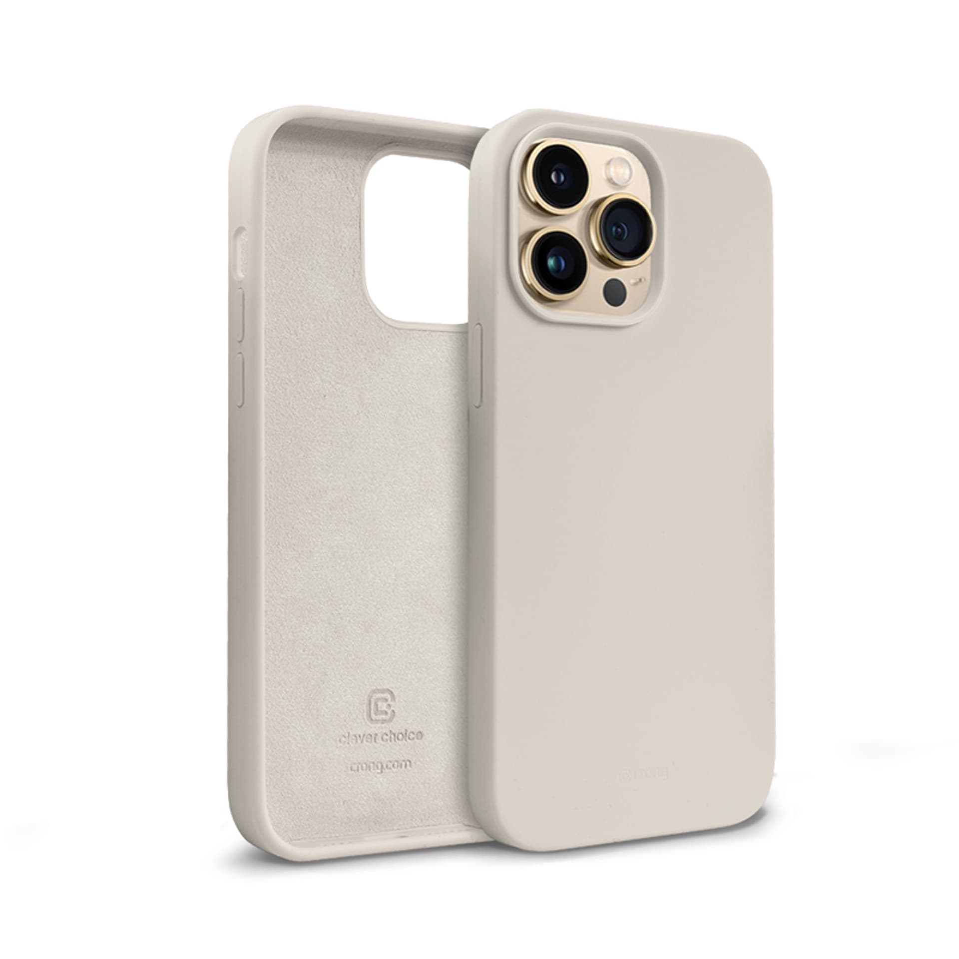 

Crong Color Cover - Etui iPhone 14 Pro (kamienny beż)