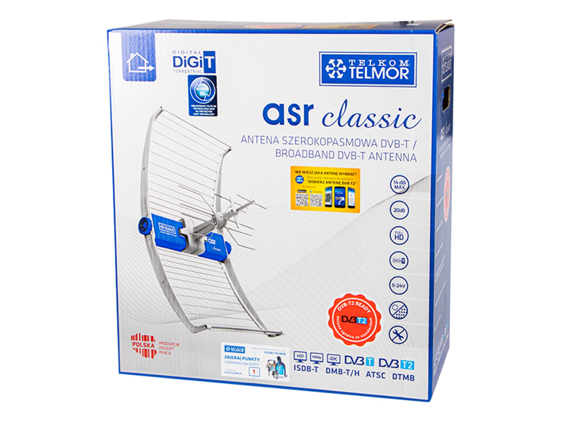 

Antena TV szerokopasmowa ASR CLASSIC