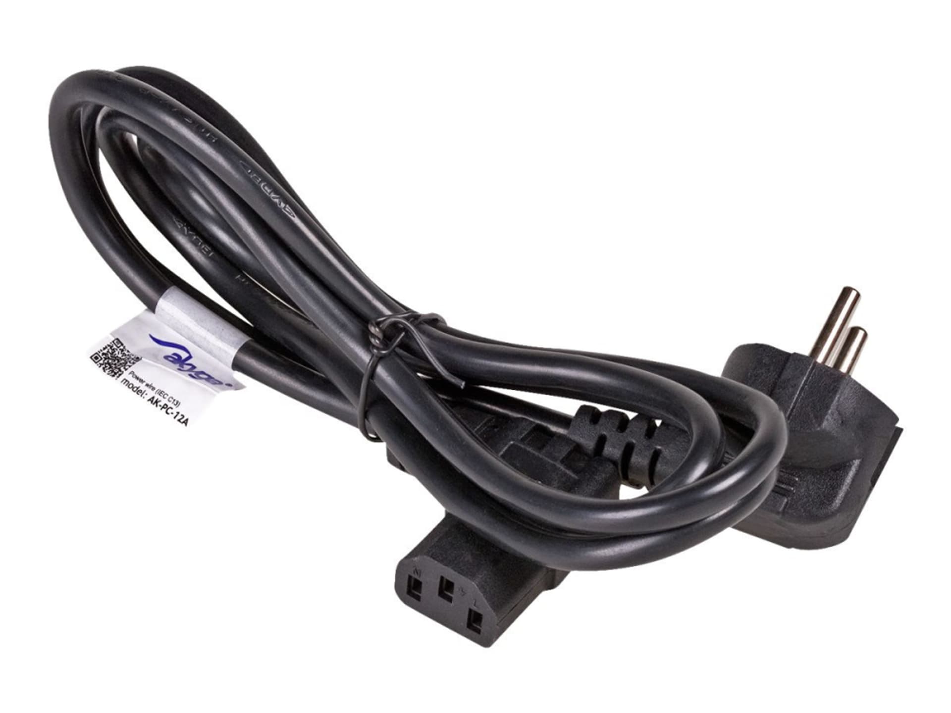 

Kabel zasilający AKYGA Zasilanie IEC 60320 C13 3m. AK-PC-12A