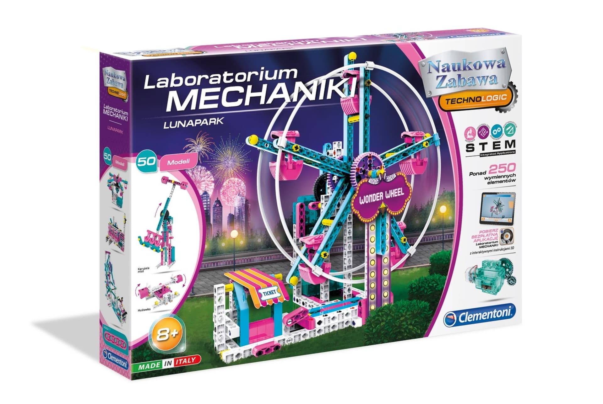 

Zestaw konstrukcyjny Laboratorium Mechaniki Lunapark 2.0