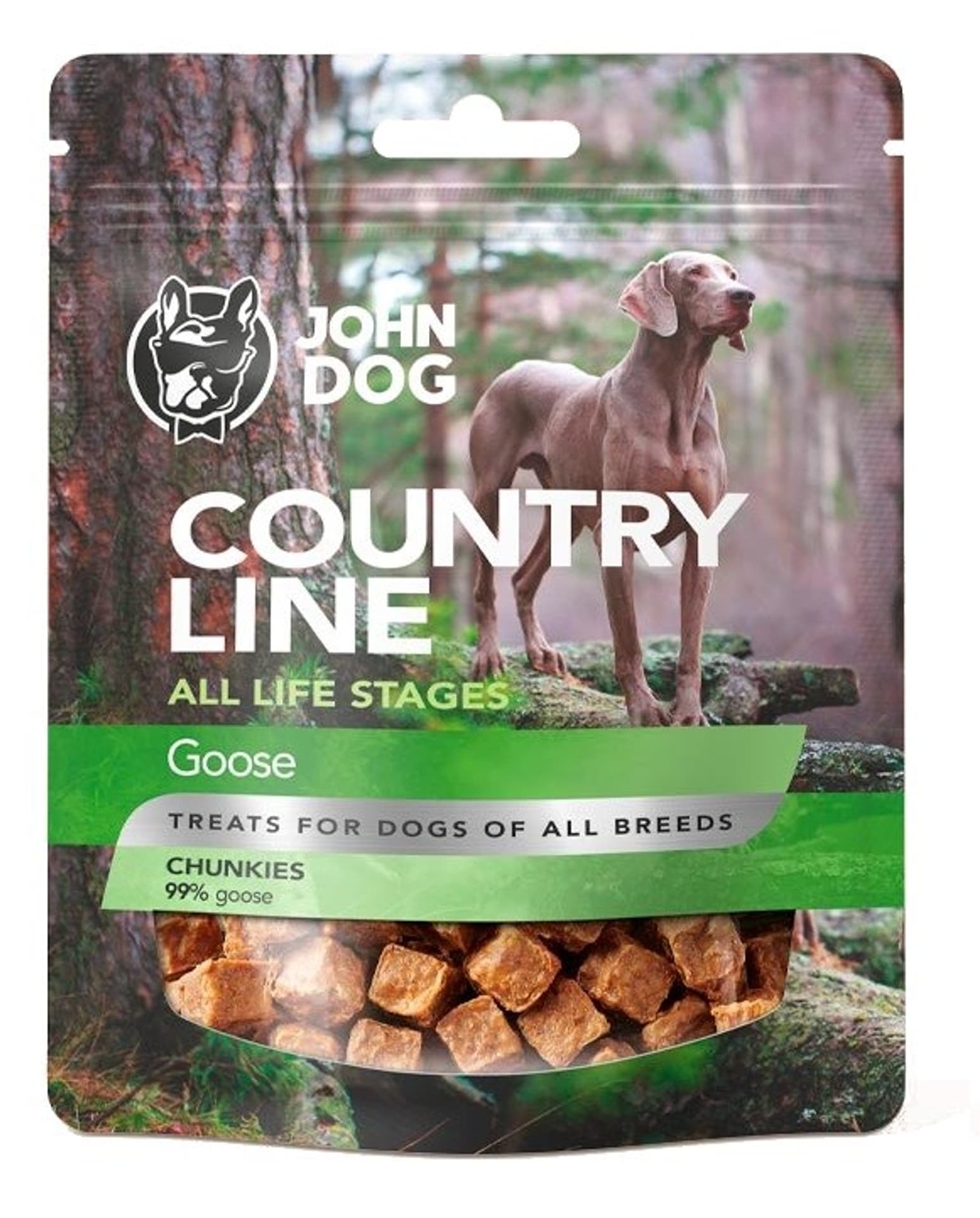 

JOHN DOG Przysmak gęś 100g