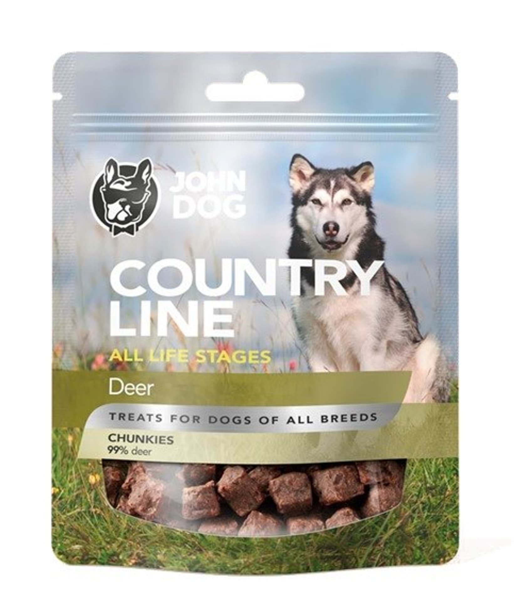 

JOHN DOG Przysmak jeleń 100g