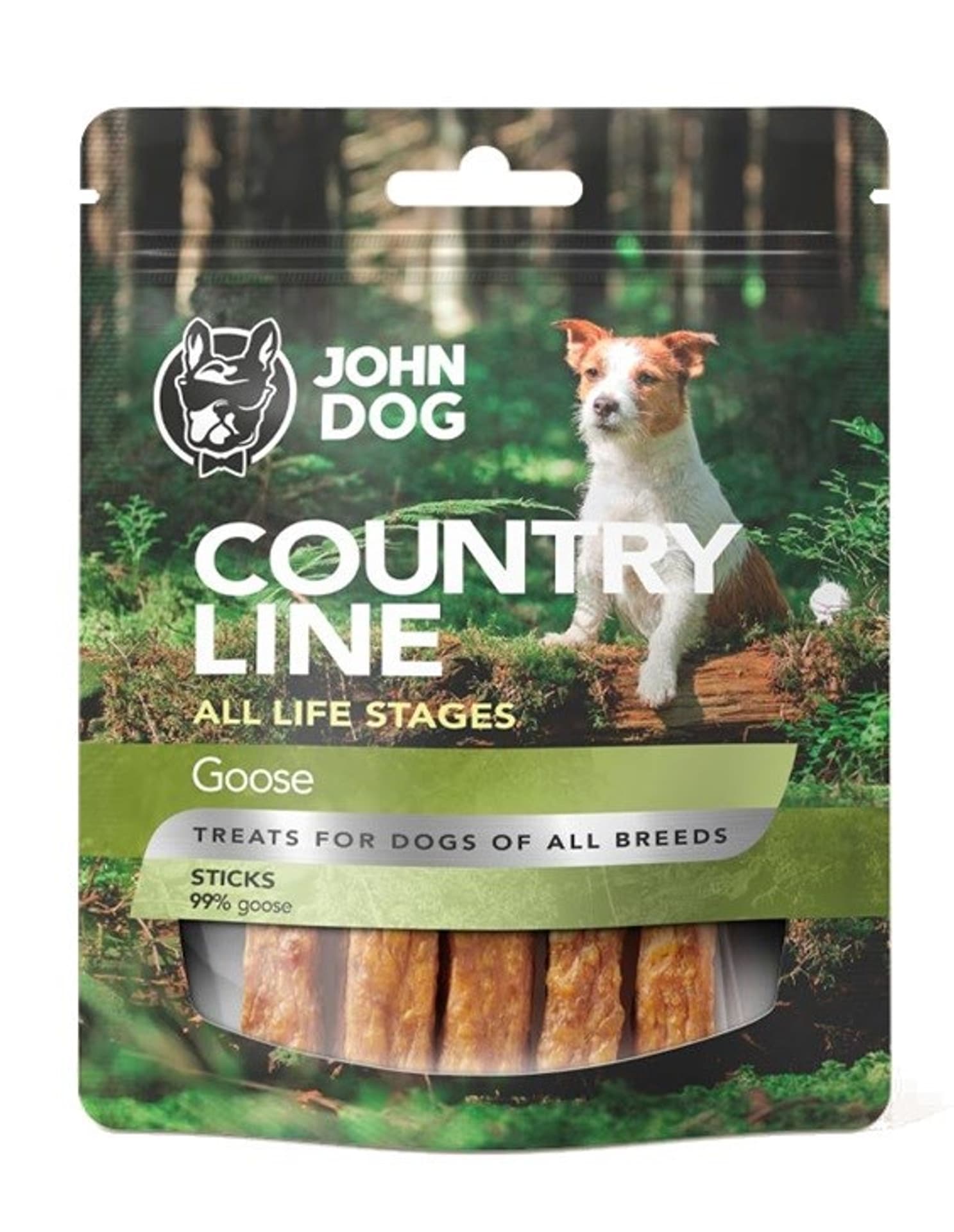 

JOHN DOG Przysmak gęś 70g