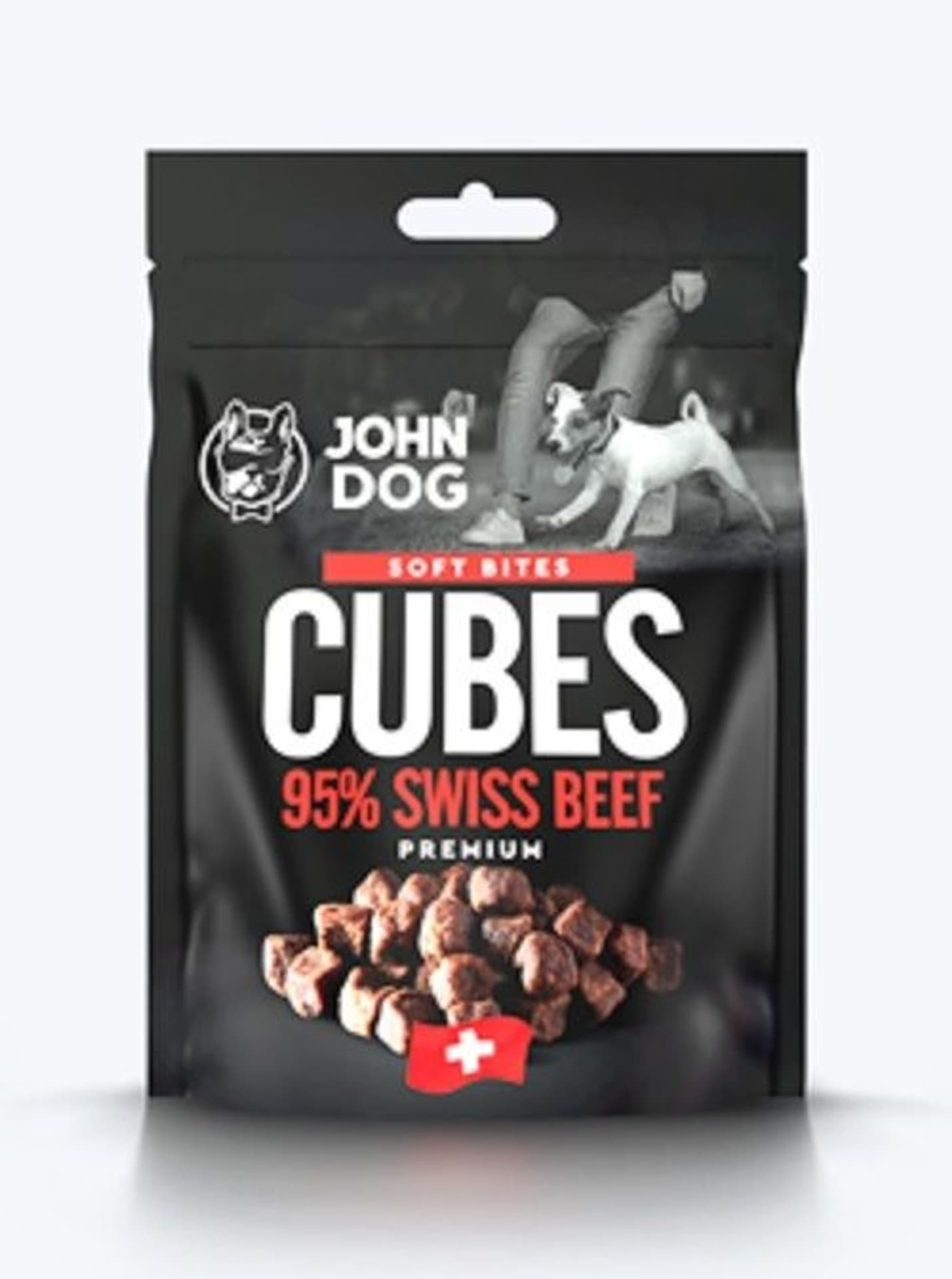 

John Dog Koreczki z wołowiny szwajcarskiej 95% 120g