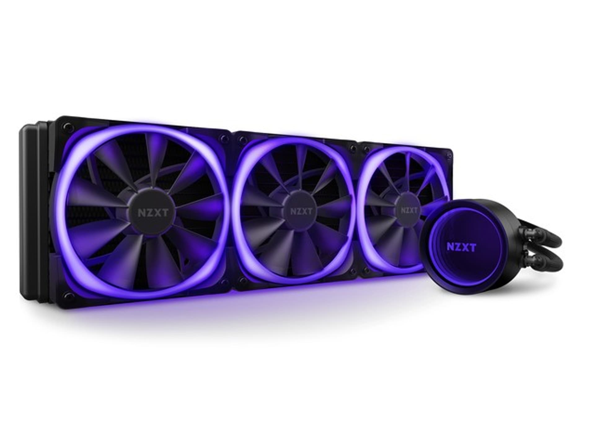 

Chłodzenie wodne Kraken X73 360mm RGB Podświetlane wentylatory i pompa