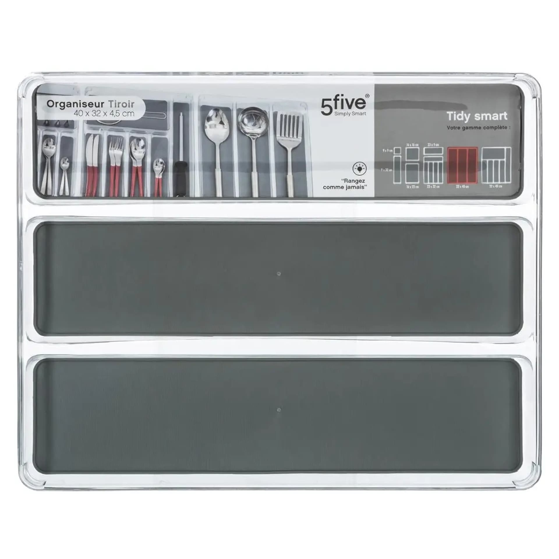 

Organizer na sztućce 3 przegrody 40x32cm