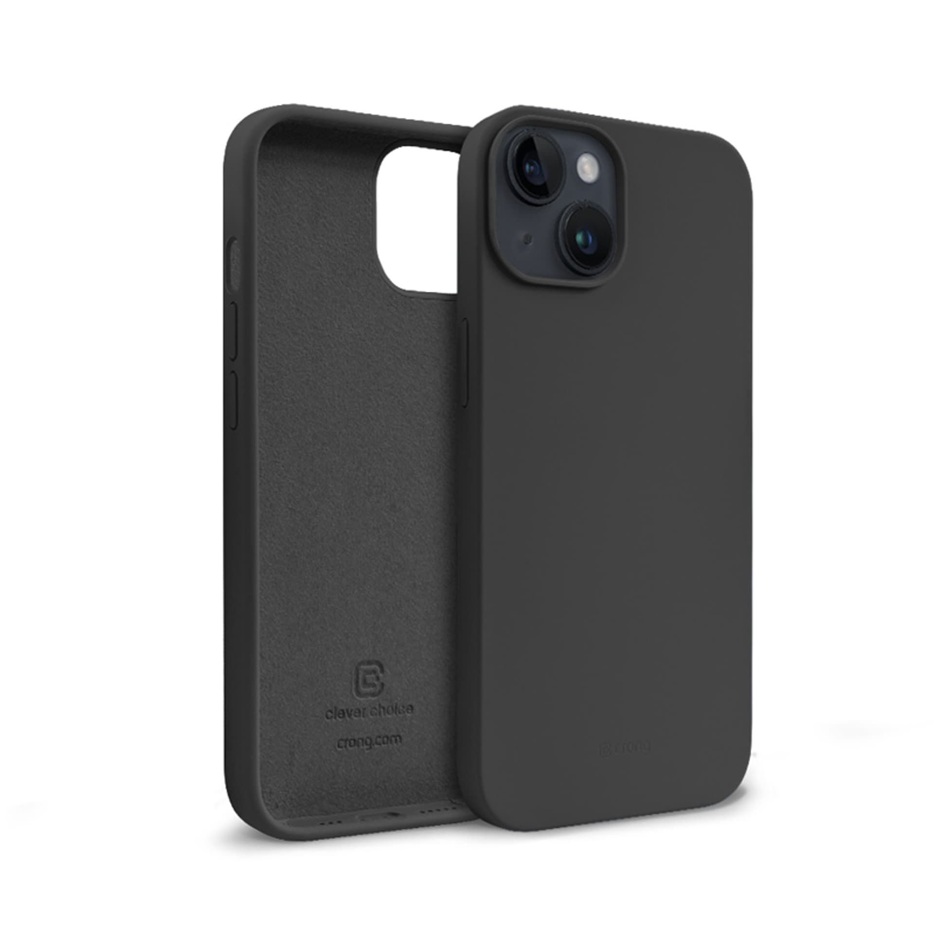 

Crong Color Cover - Etui iPhone 14 / iPhone 13 (czarny)