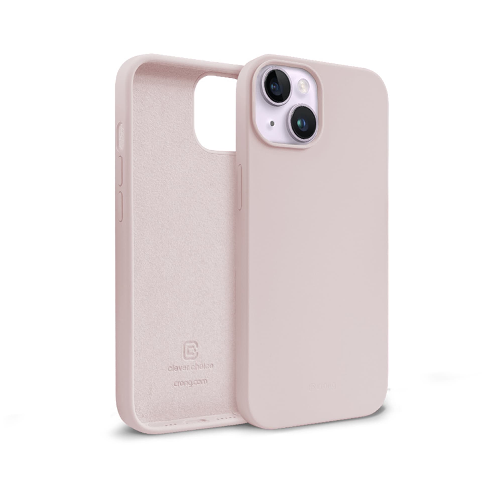 

Crong Color Cover - Etui iPhone 14 / iPhone 13 (piaskowy róż)