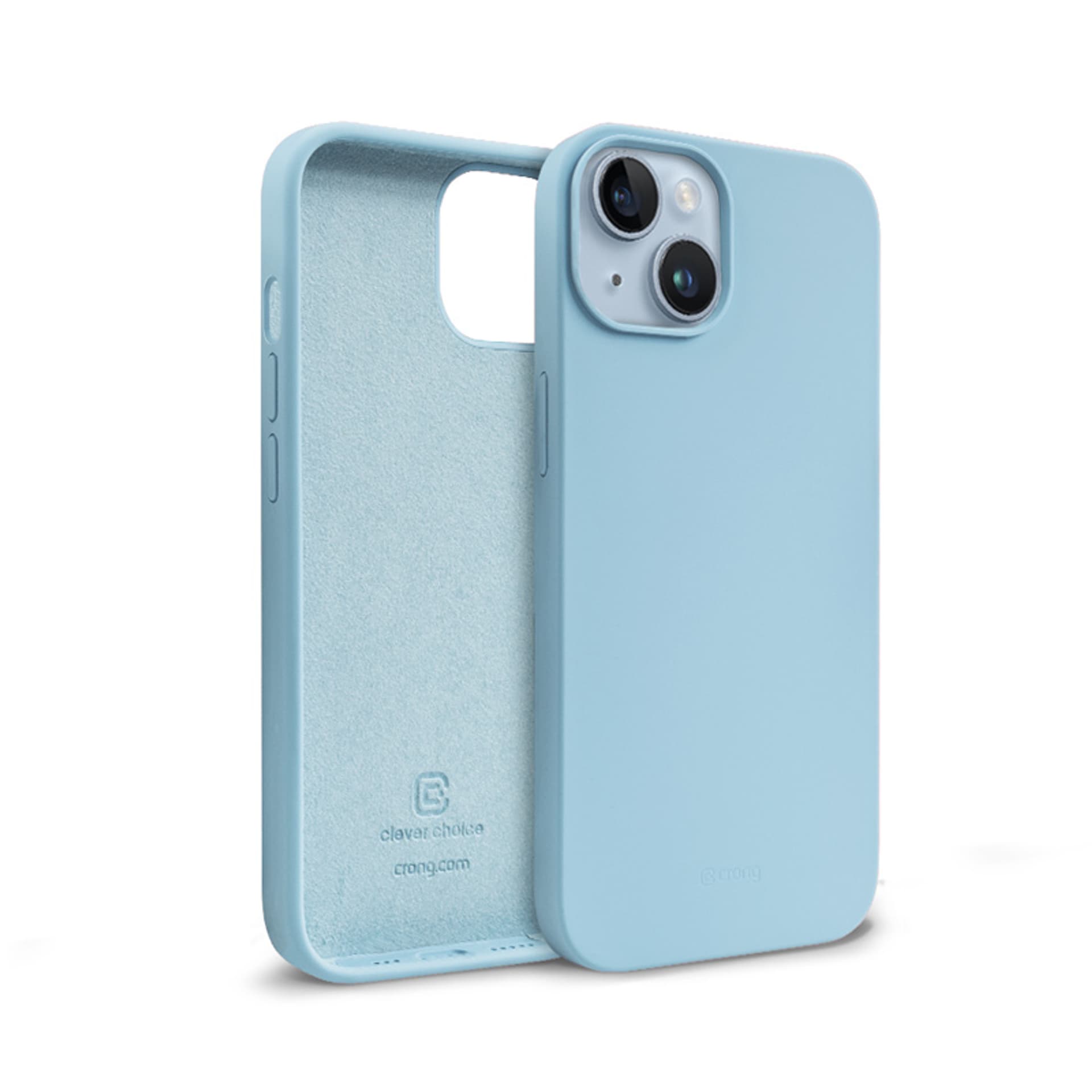 

Crong Color Cover - Etui iPhone 14 / iPhone 13 (błękitny)