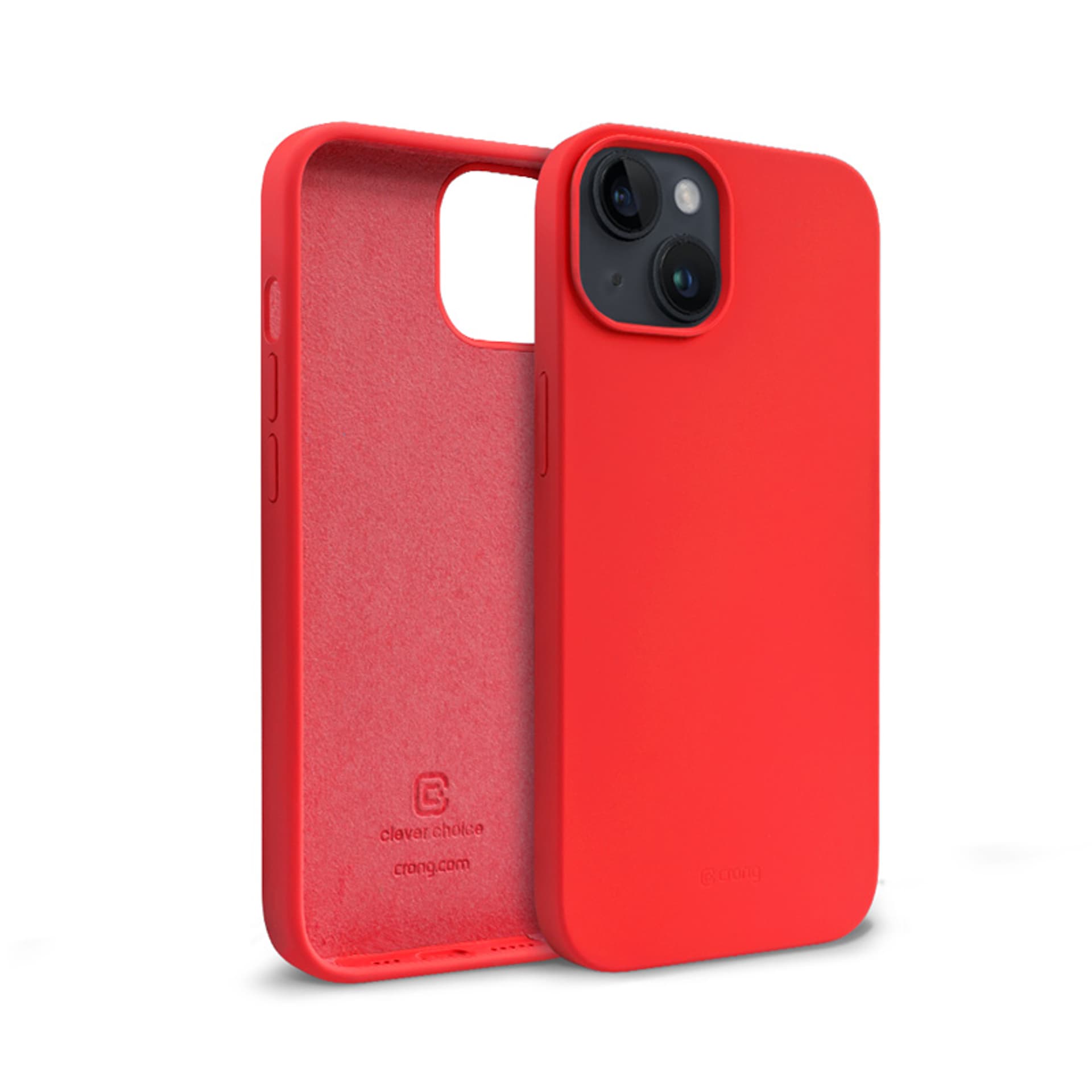 

Crong Color Cover - Etui iPhone 14 Plus (czerwony)
