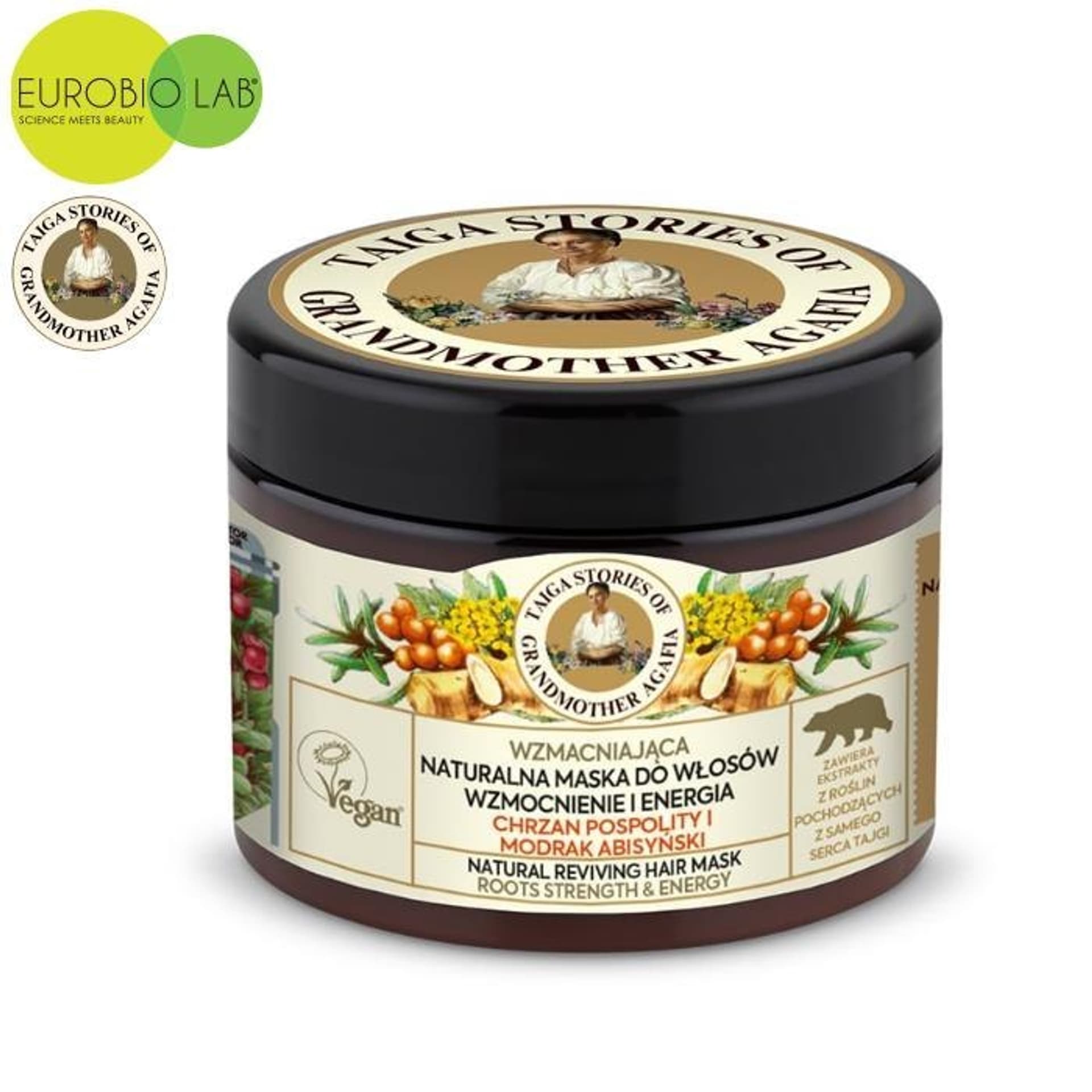 

Naturalna Maska do włosów osłabionych i cienkich z chrzanem 300 ml