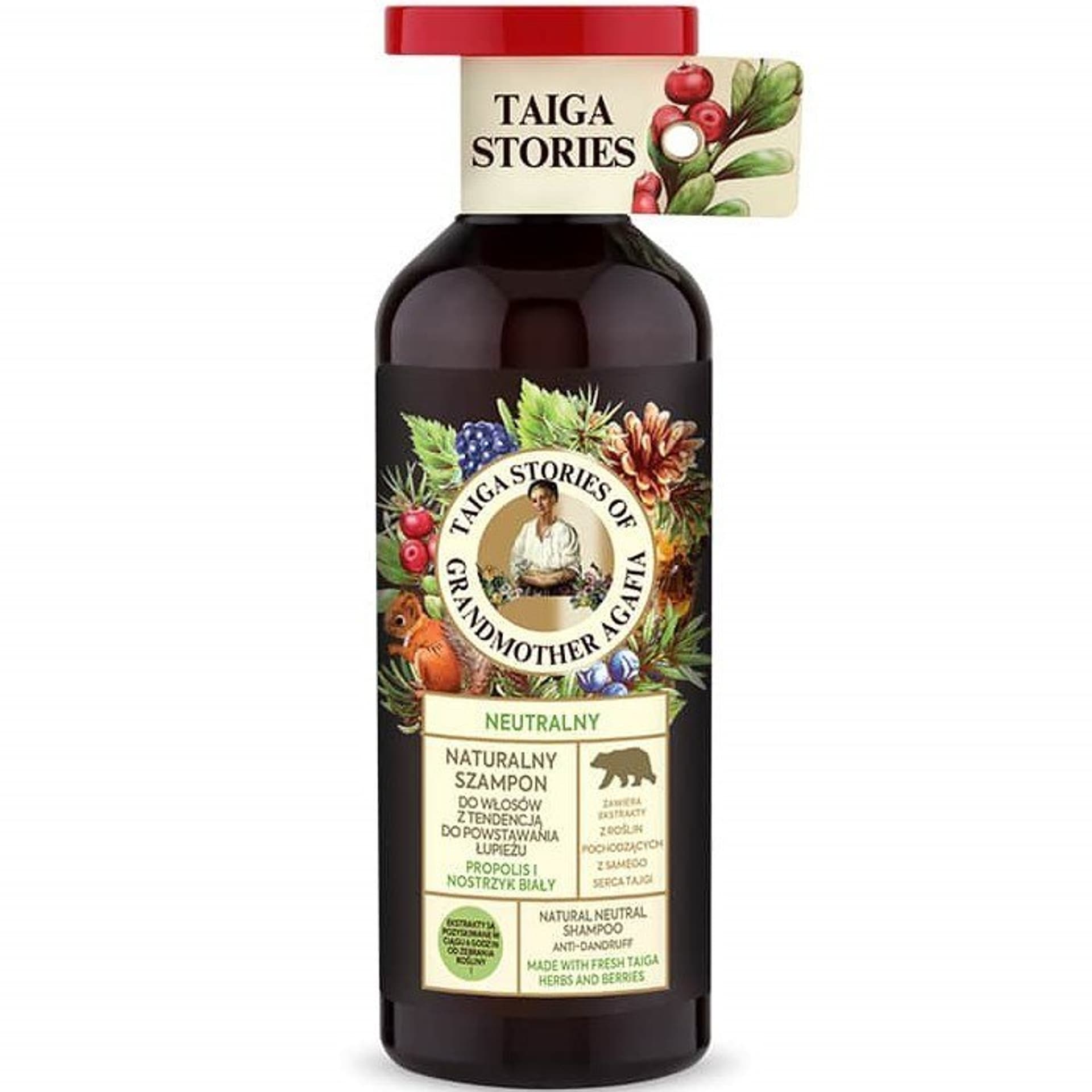 

Agafia Taiga Stories Szampon Naturalny przeciwłupieżowy