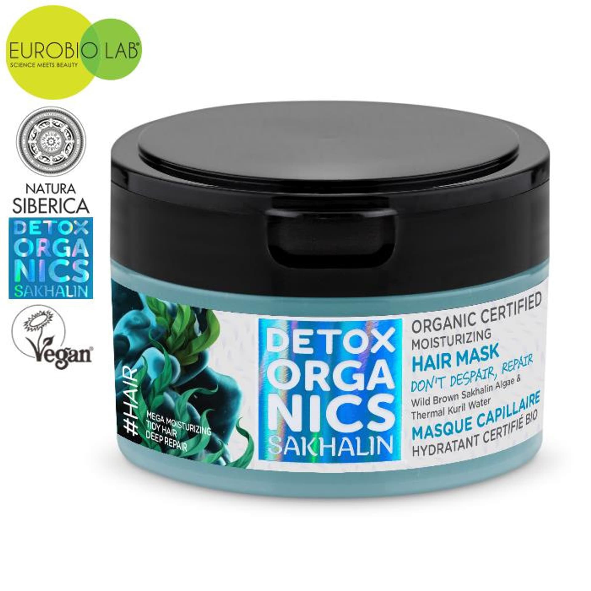 

Organiczna, nawilżająca maska do włosów, 200ml De